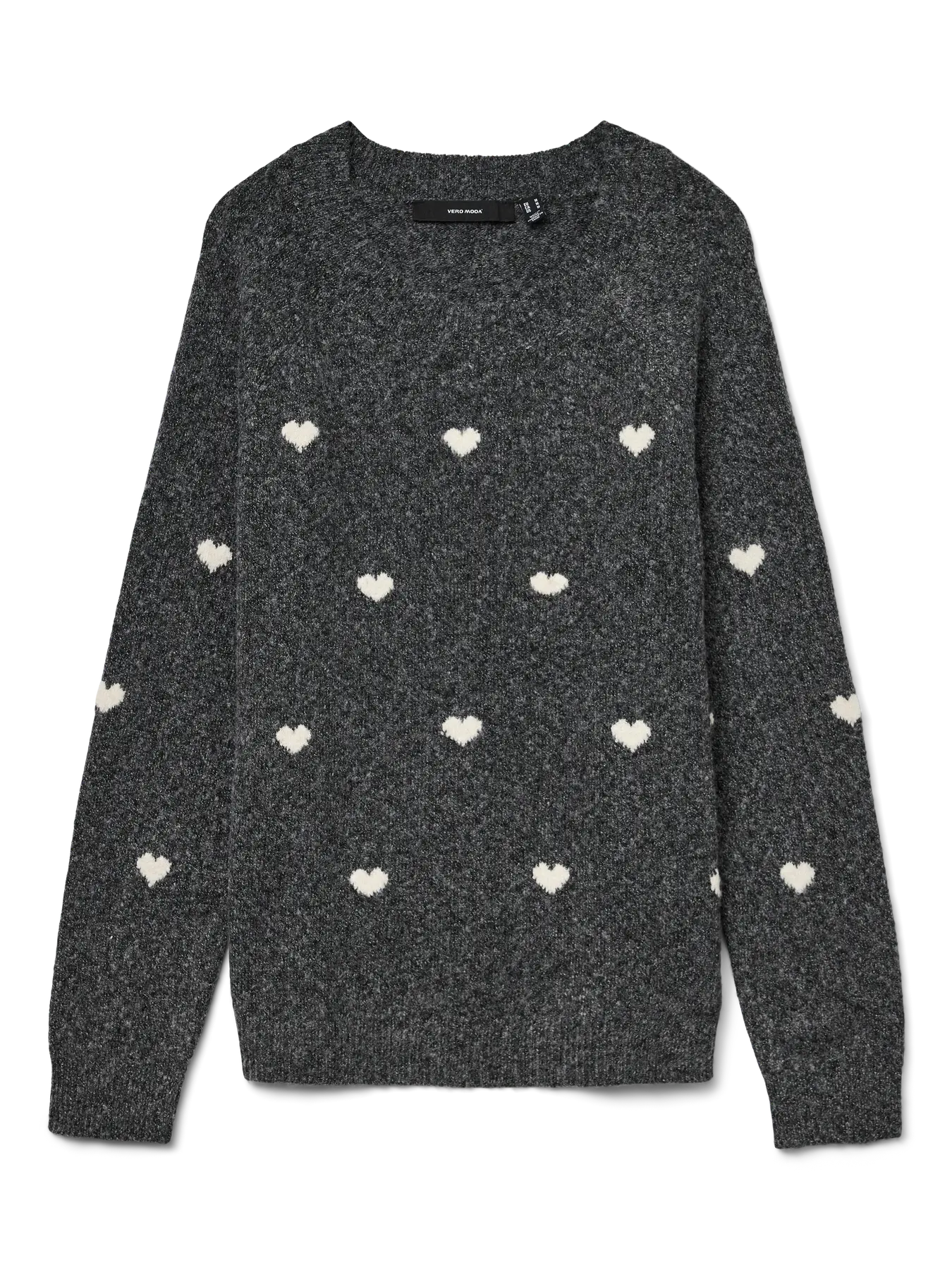 Vero Moda - Maglione VMDOFFY INTARSIA - Cuori
