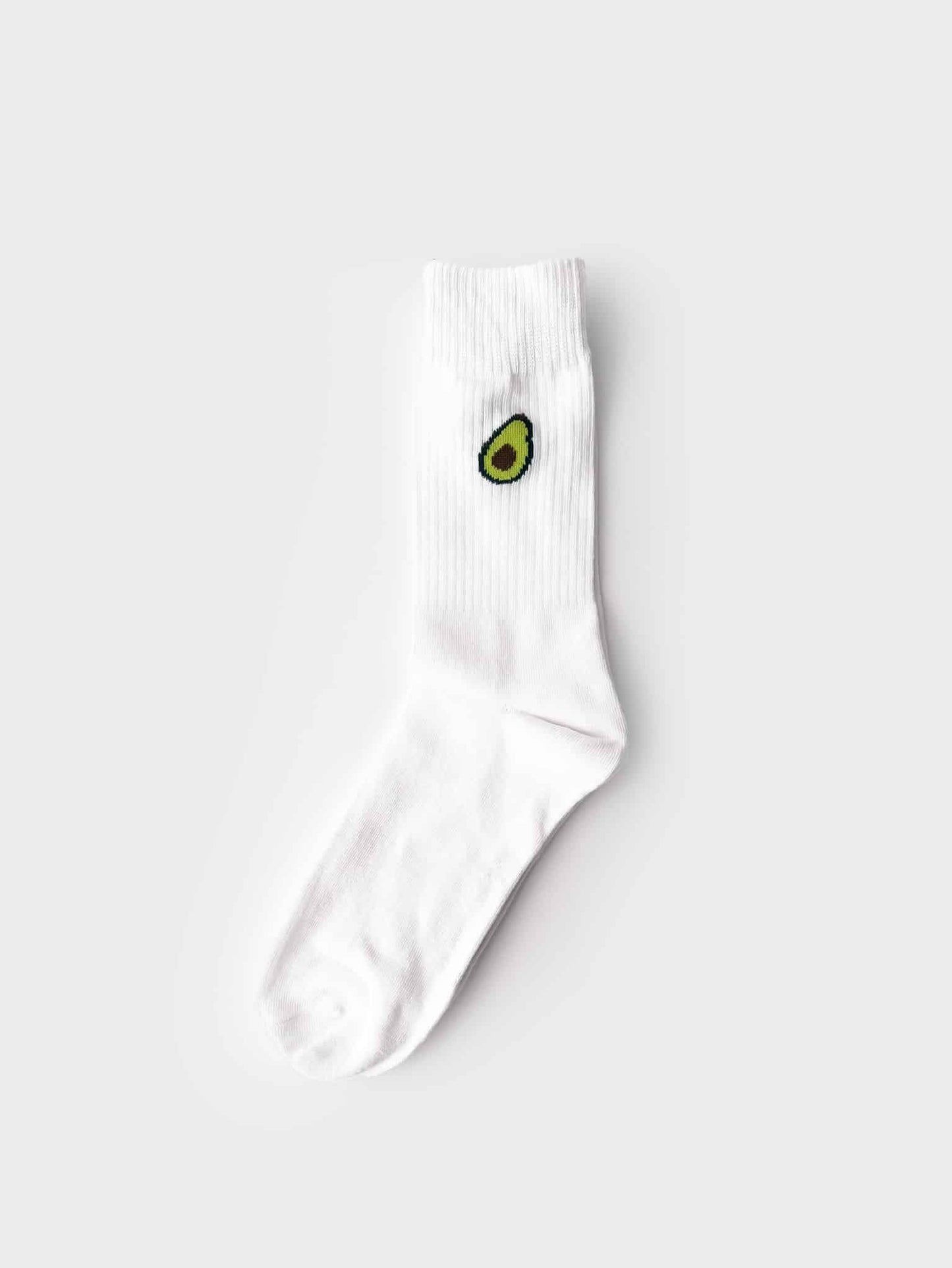 ONLY & SONS 5 PACK CALZE IN SPUGNA FRUITS - WHITE