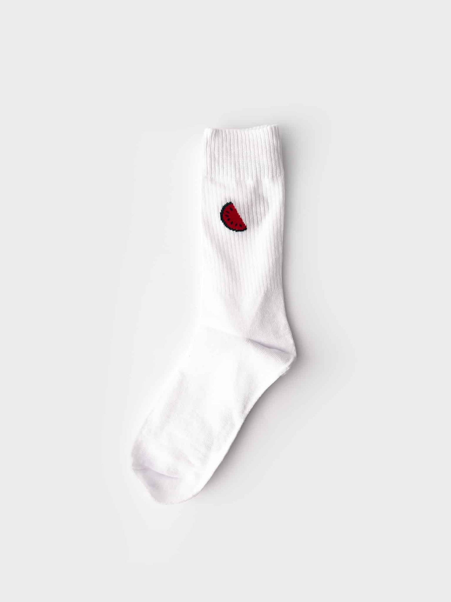 ONLY & SONS 5 PACK CALZE IN SPUGNA FRUITS - WHITE