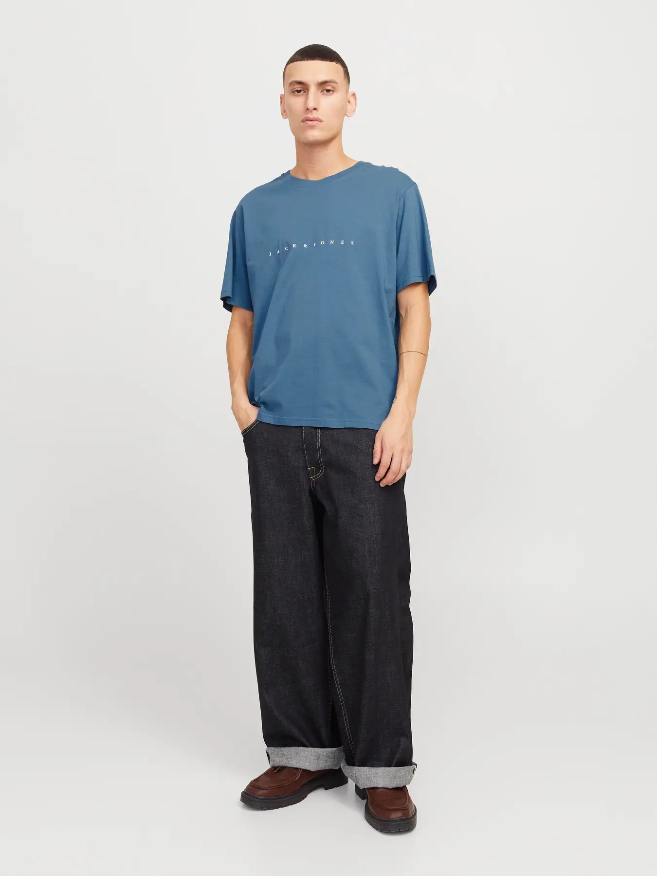 JACK & JONES T-SHIRT JJESTAR - Oceanview