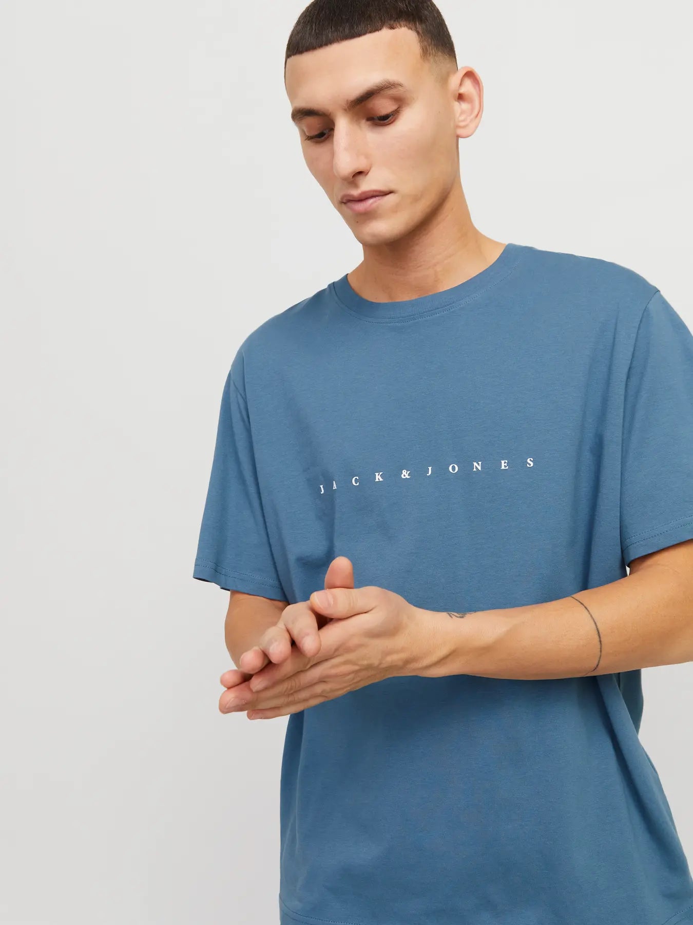 JACK & JONES T-SHIRT JJESTAR - Oceanview