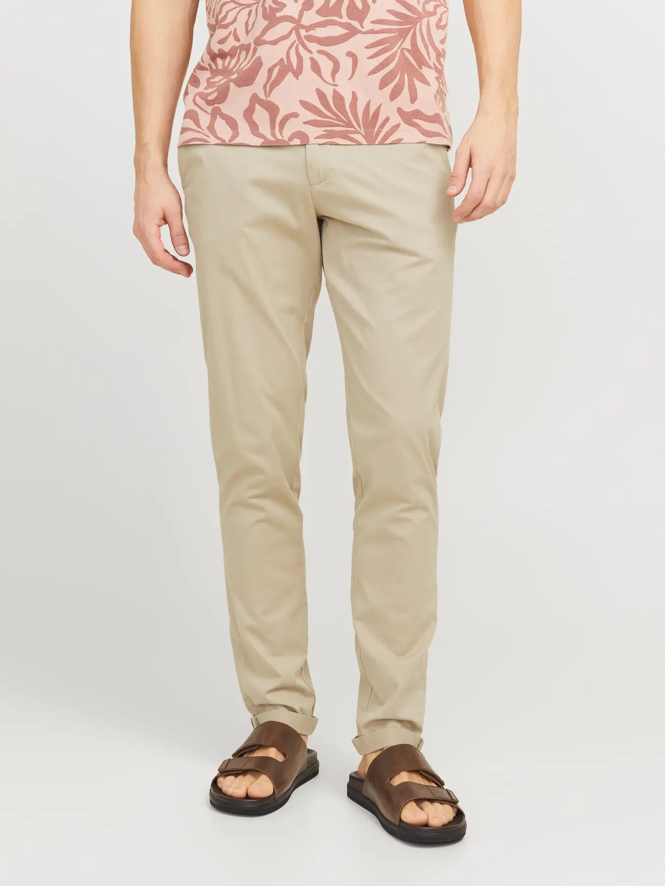 JACK & JONES PANTALONI JPSTMARCO SUNNY CHINO