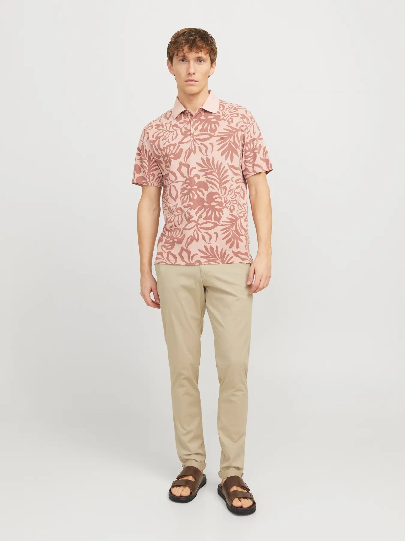 JACK & JONES PANTALONI JPSTMARCO SUNNY CHINO