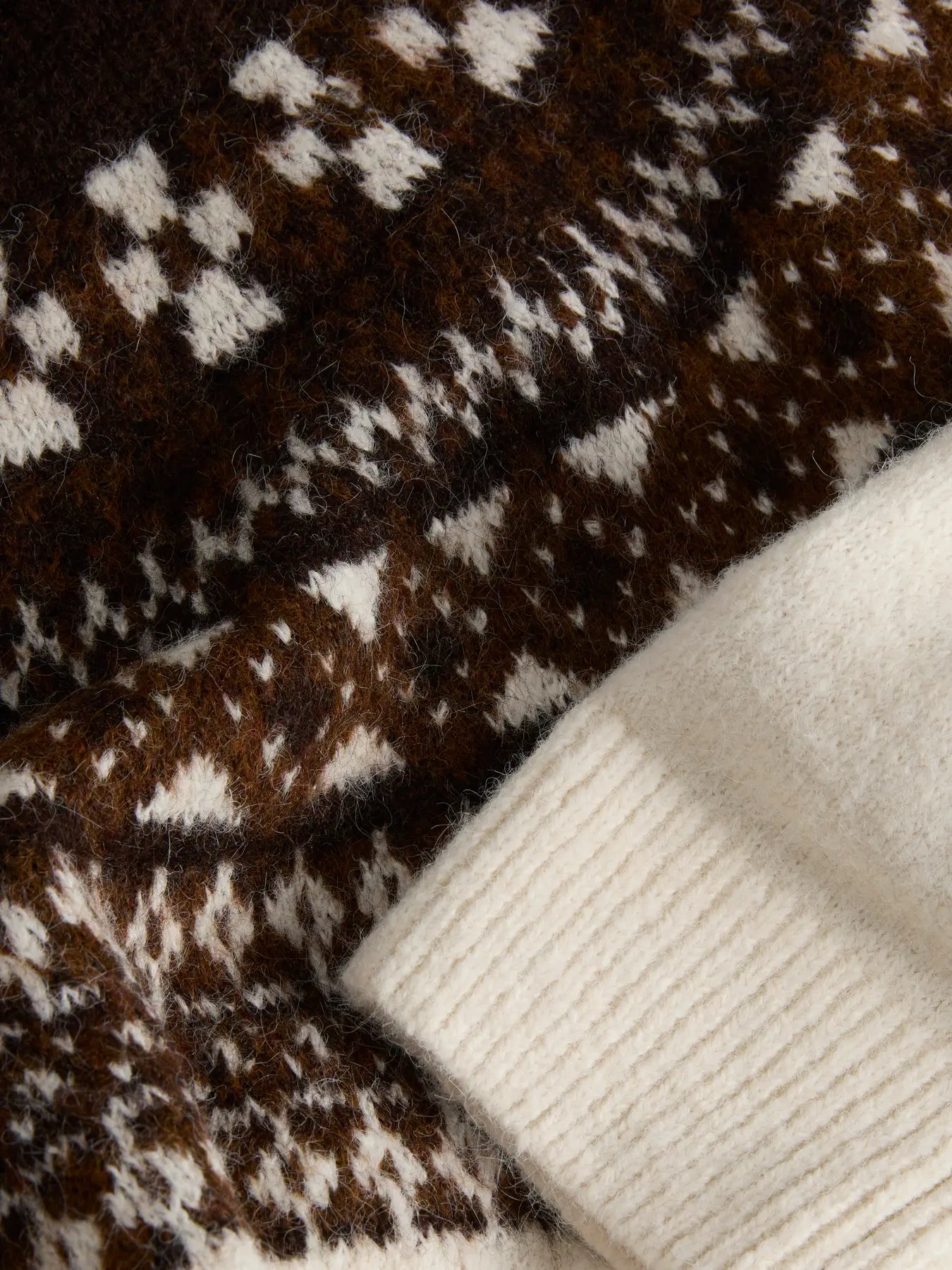 JJXX - Maglione dolcevita 'JXKRISTIN' - Marrone/panna