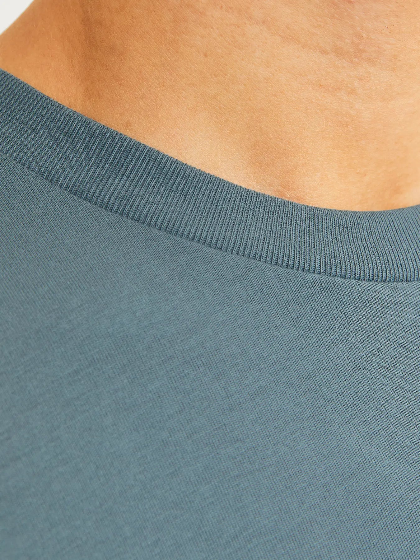 JACK & JONES T-SHIRT ORIGINALS PREMIUM - Col. Verde acqua