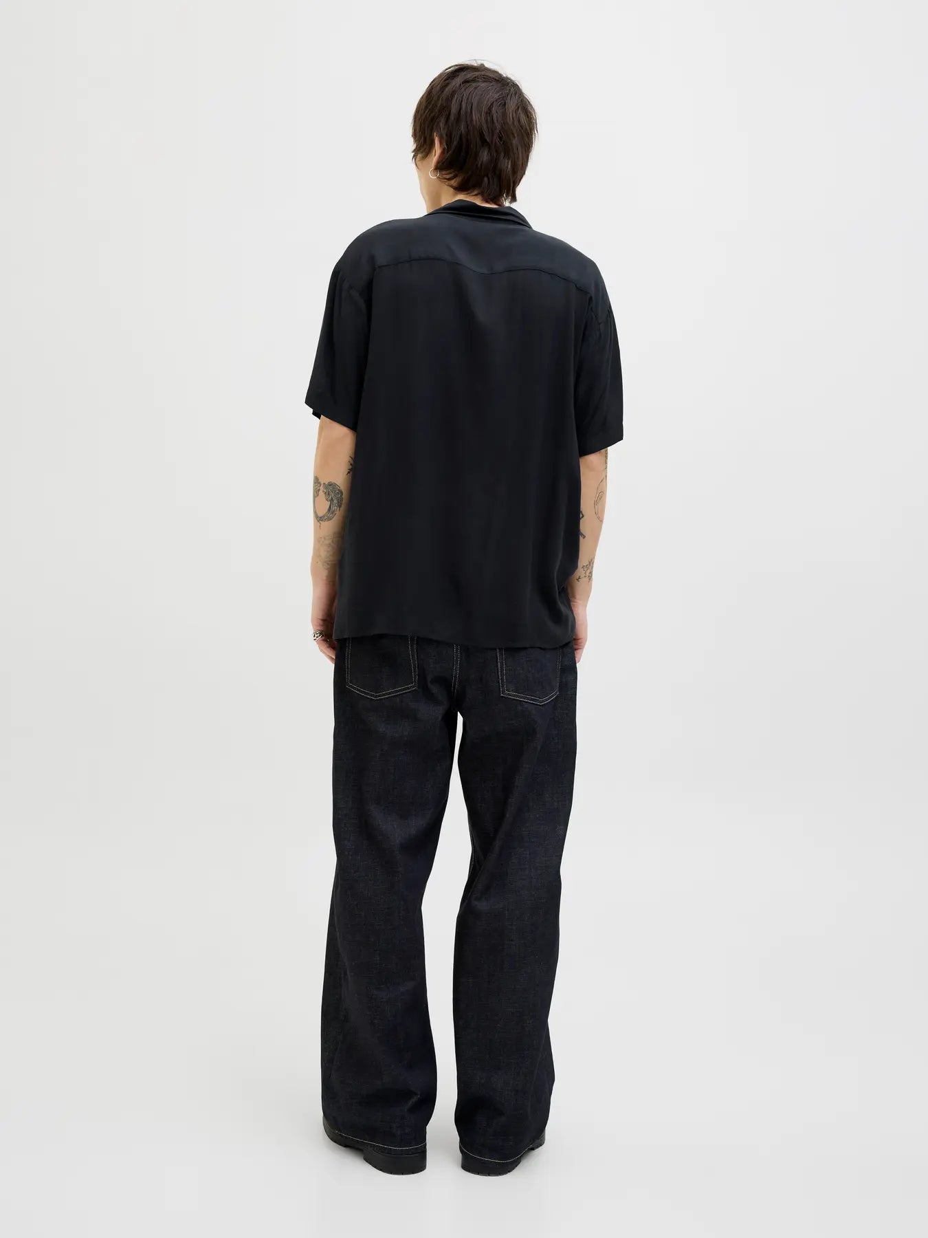 JACK & JONES CAMICIA JJEJEFF RESORT - Col. nero