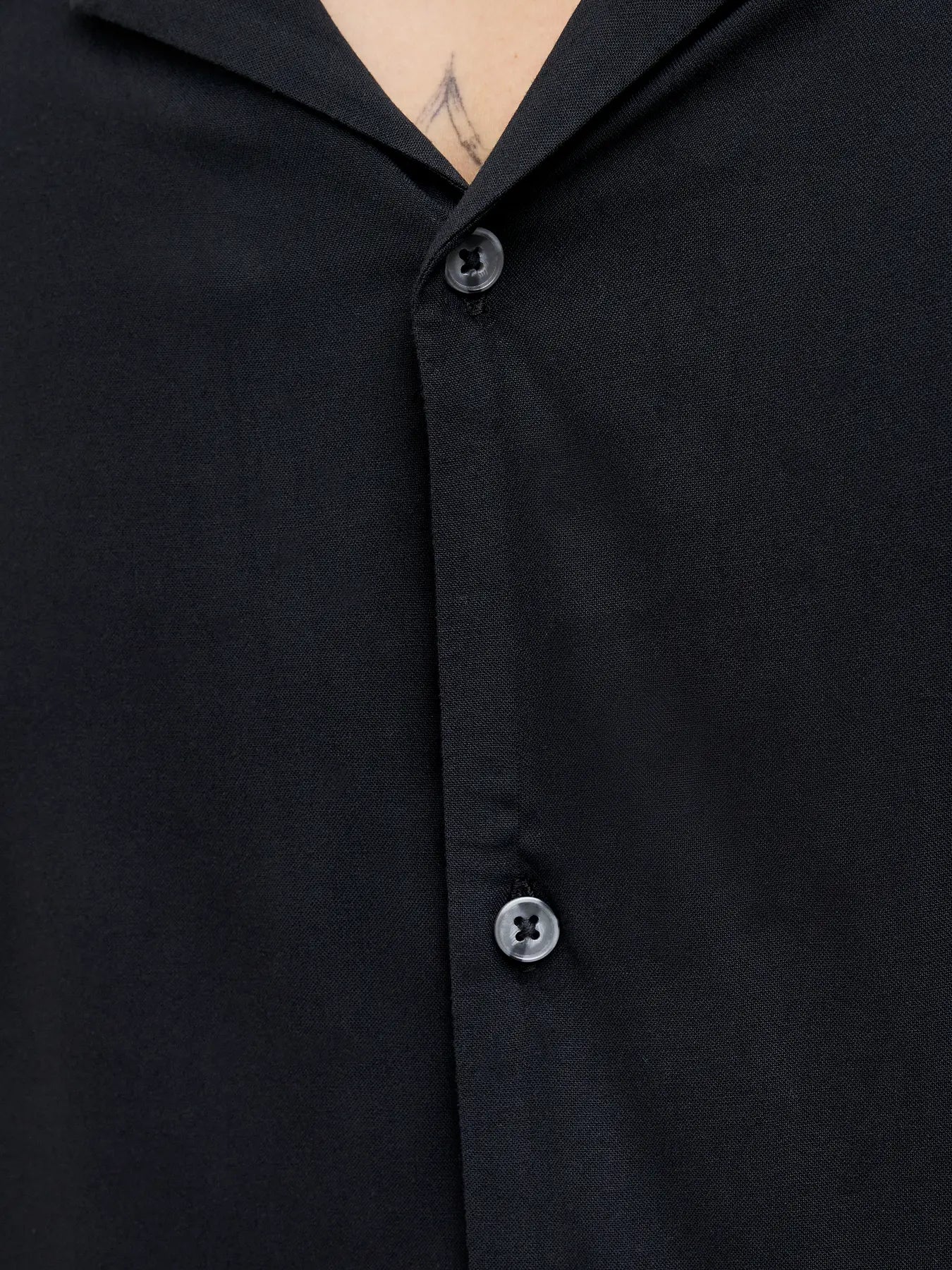 JACK & JONES CAMICIA JJEJEFF RESORT - Col. nero