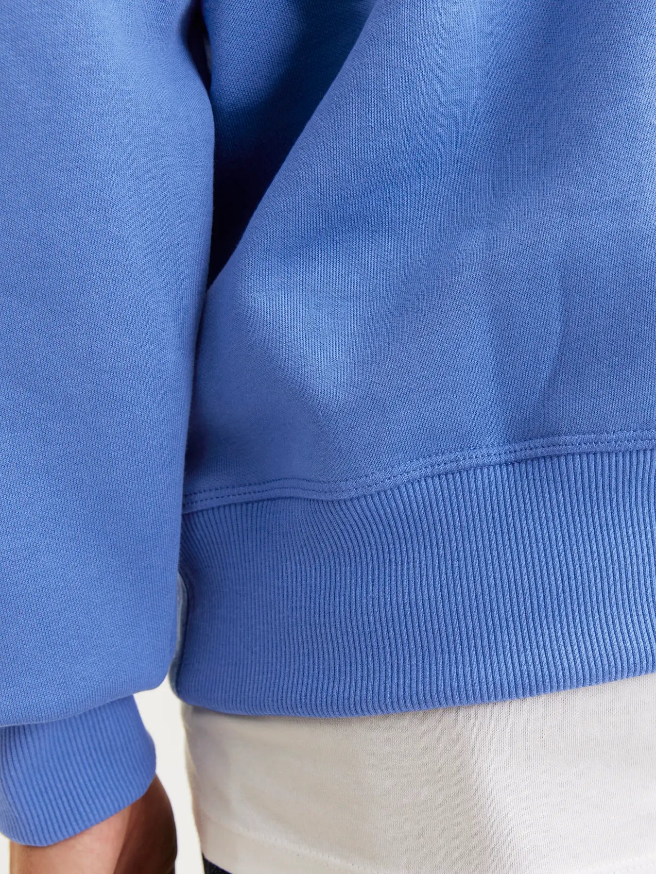 JACK & JONES FELPA CON CAPPUCCIO "PROJECT CORE" - Blu