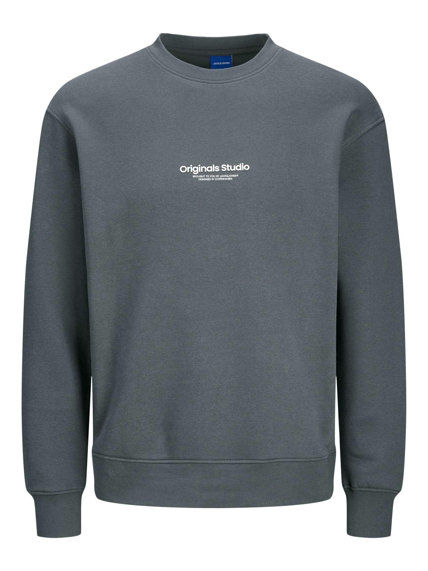 JACK & JONES FELPA SENZA CAPPUCCIO "ORIGINALS STUDIO" - Stormy Weather