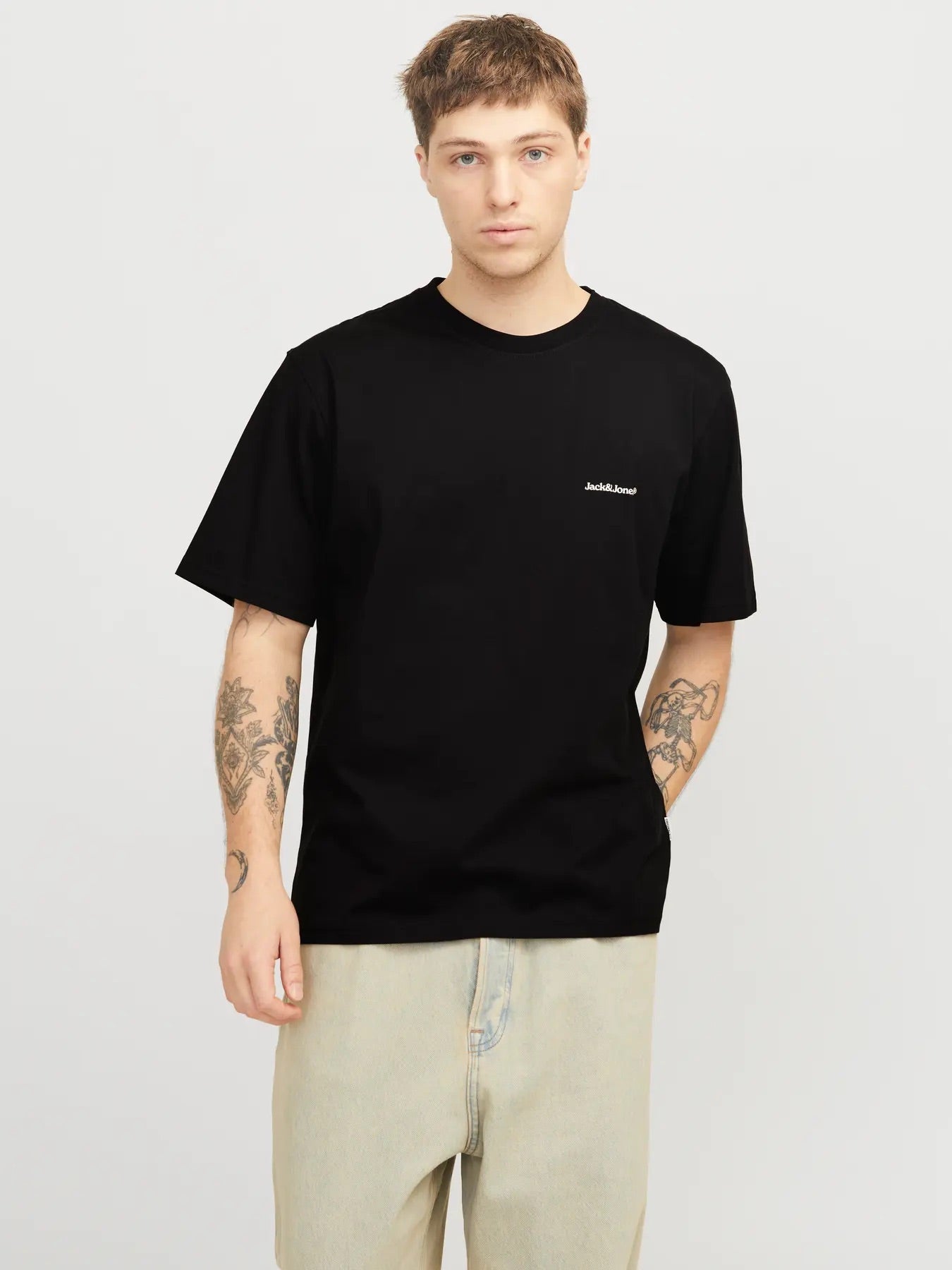 JACK & JONES T-SHIRT ORIGINALS - Col. Nero