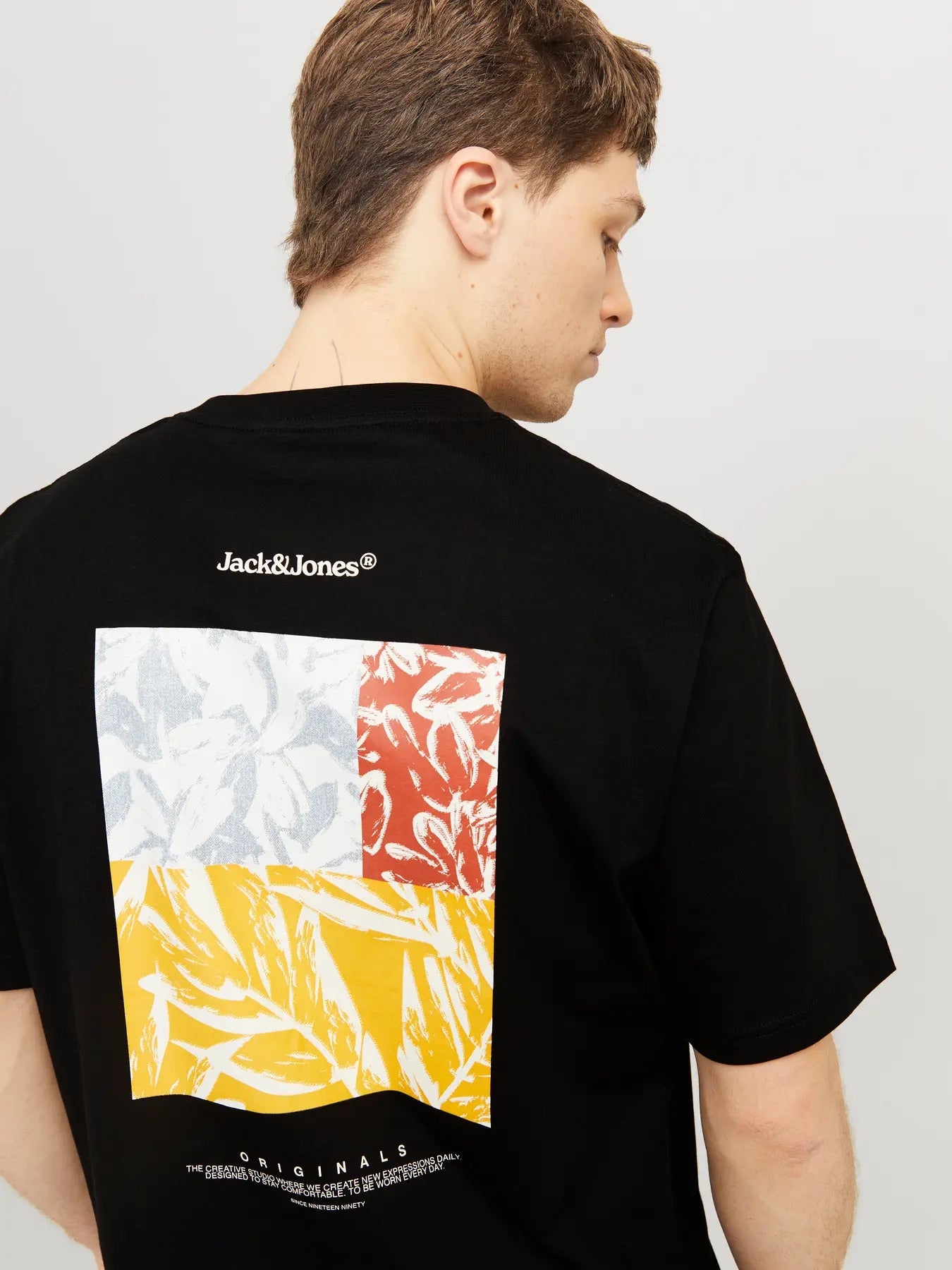 JACK & JONES T-SHIRT ORIGINALS - Col. Nero