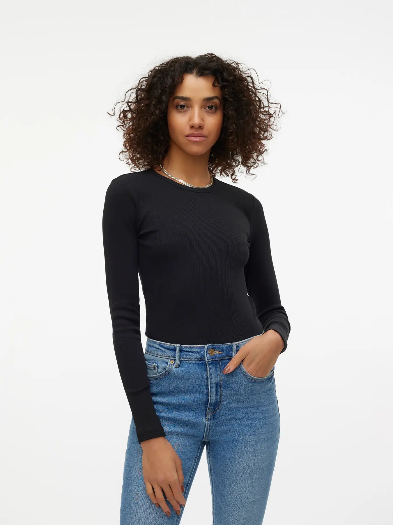 Vero Moda MCHLOE - Maglietta a manica lunga - col. nero