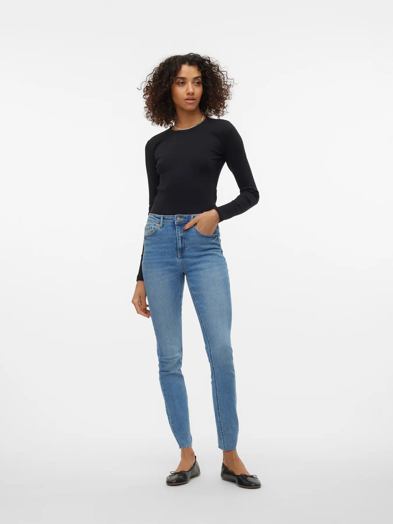 Vero Moda MCHLOE - Maglietta a manica lunga - col. nero