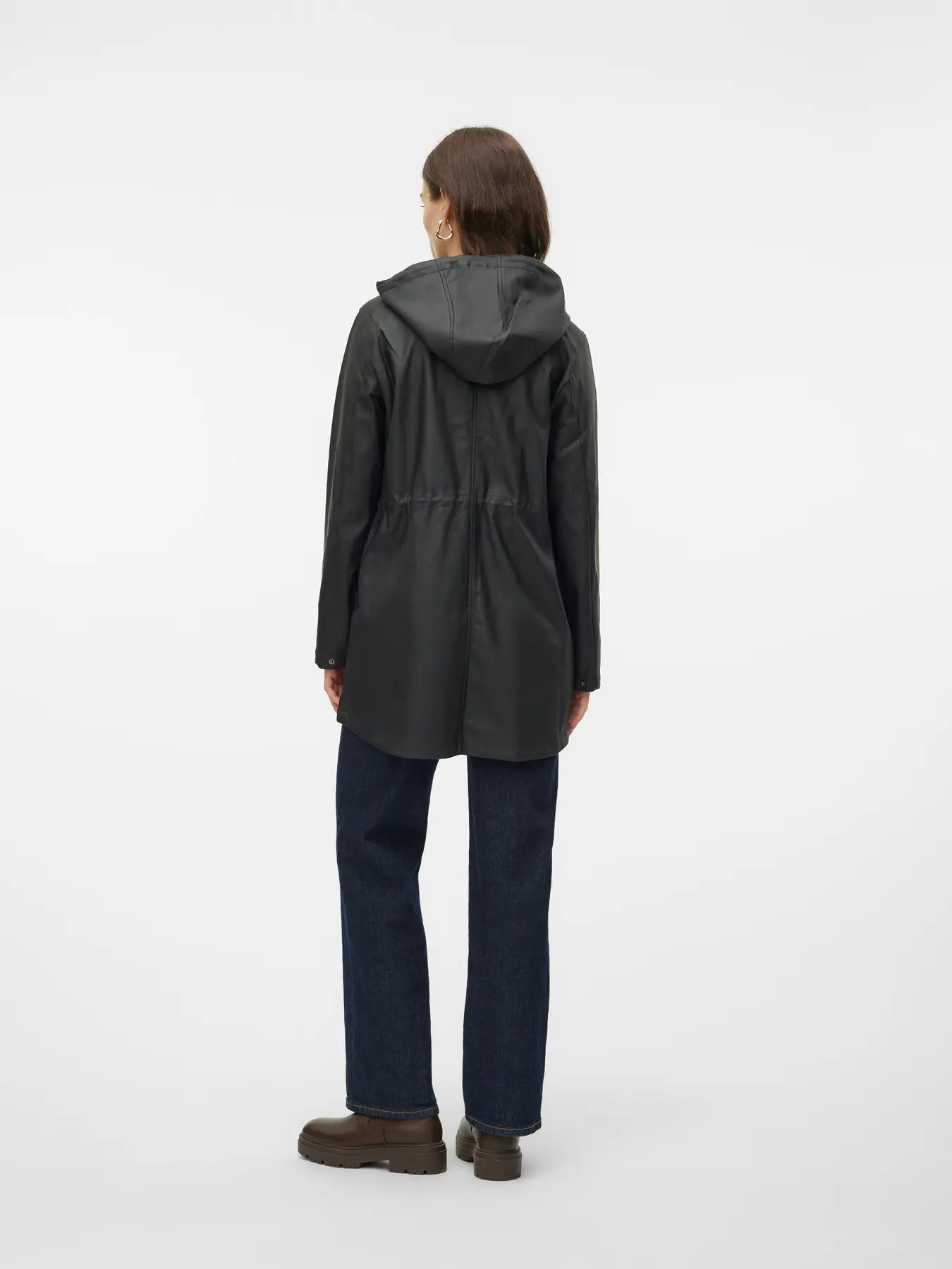 Vero Moda - Parka Impermeabile - Nero