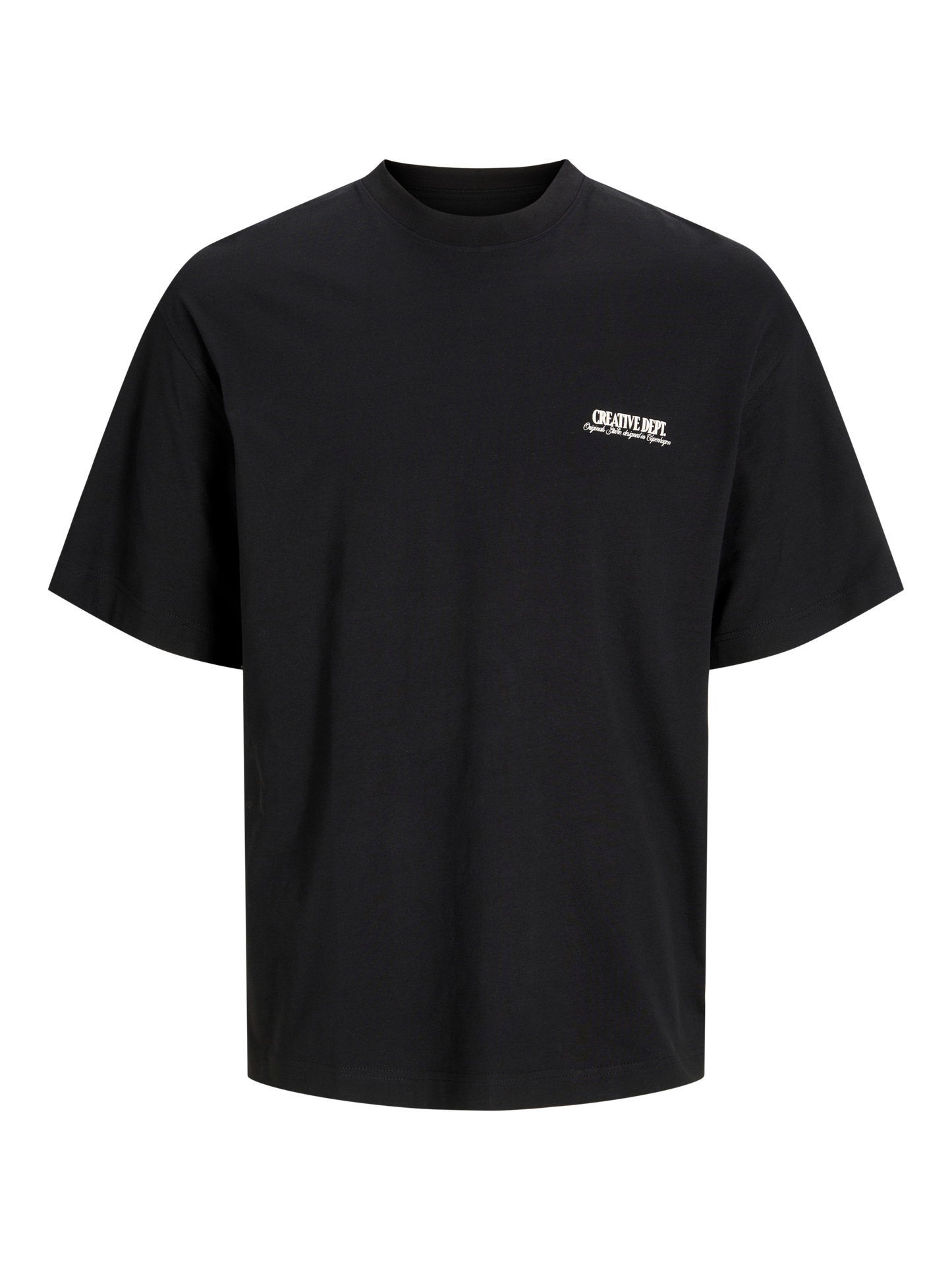 JACK & JONES T-SHIRT CREATIVE DEPT. - Col. Nero