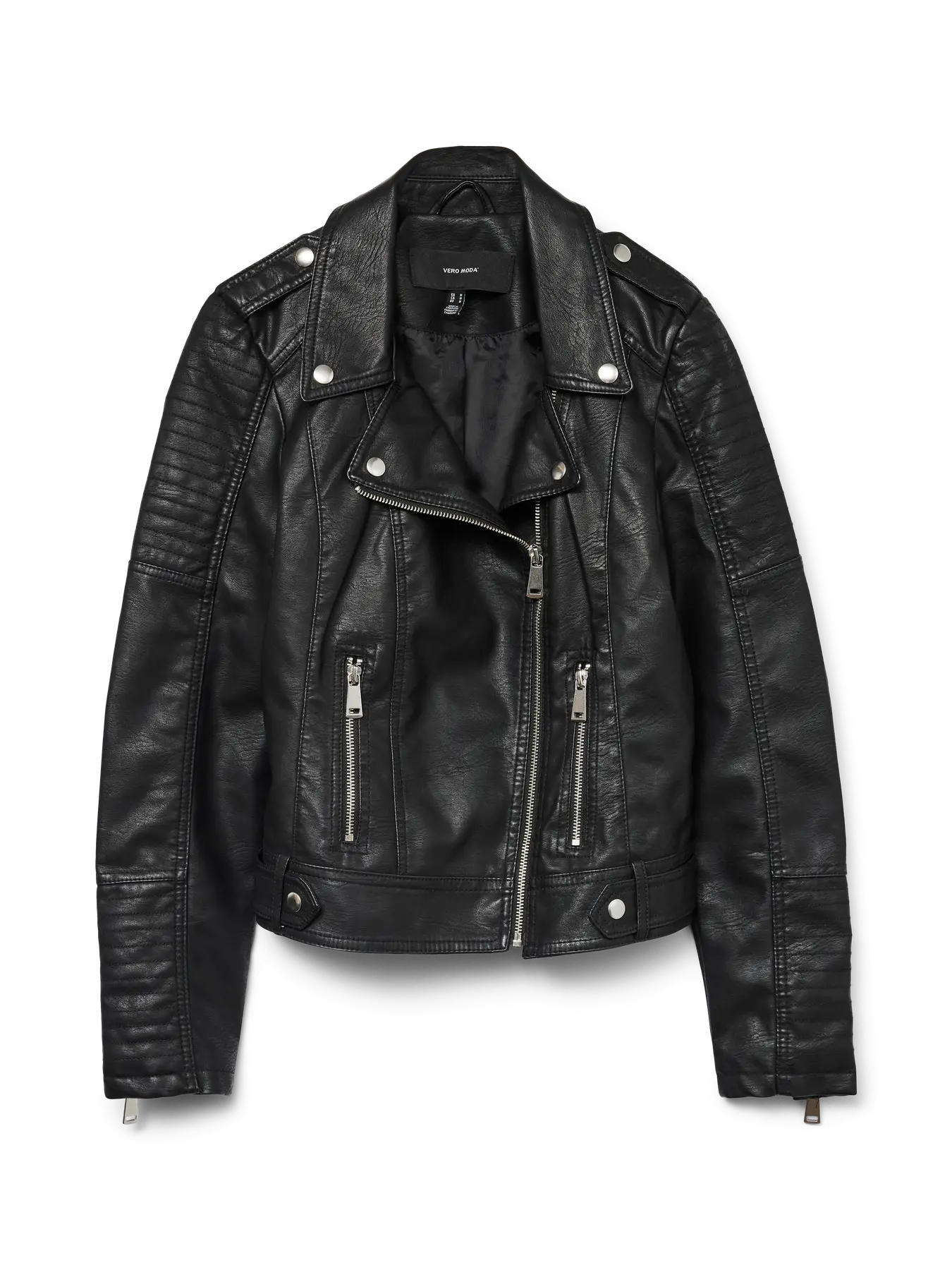 Vero Moda - Giacca biker in pelle sintetica