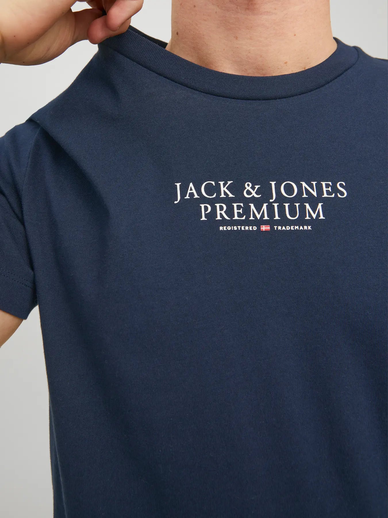 JACK & JONES T-SHIRT ORIGINALS PREMIUM - Col. Blu