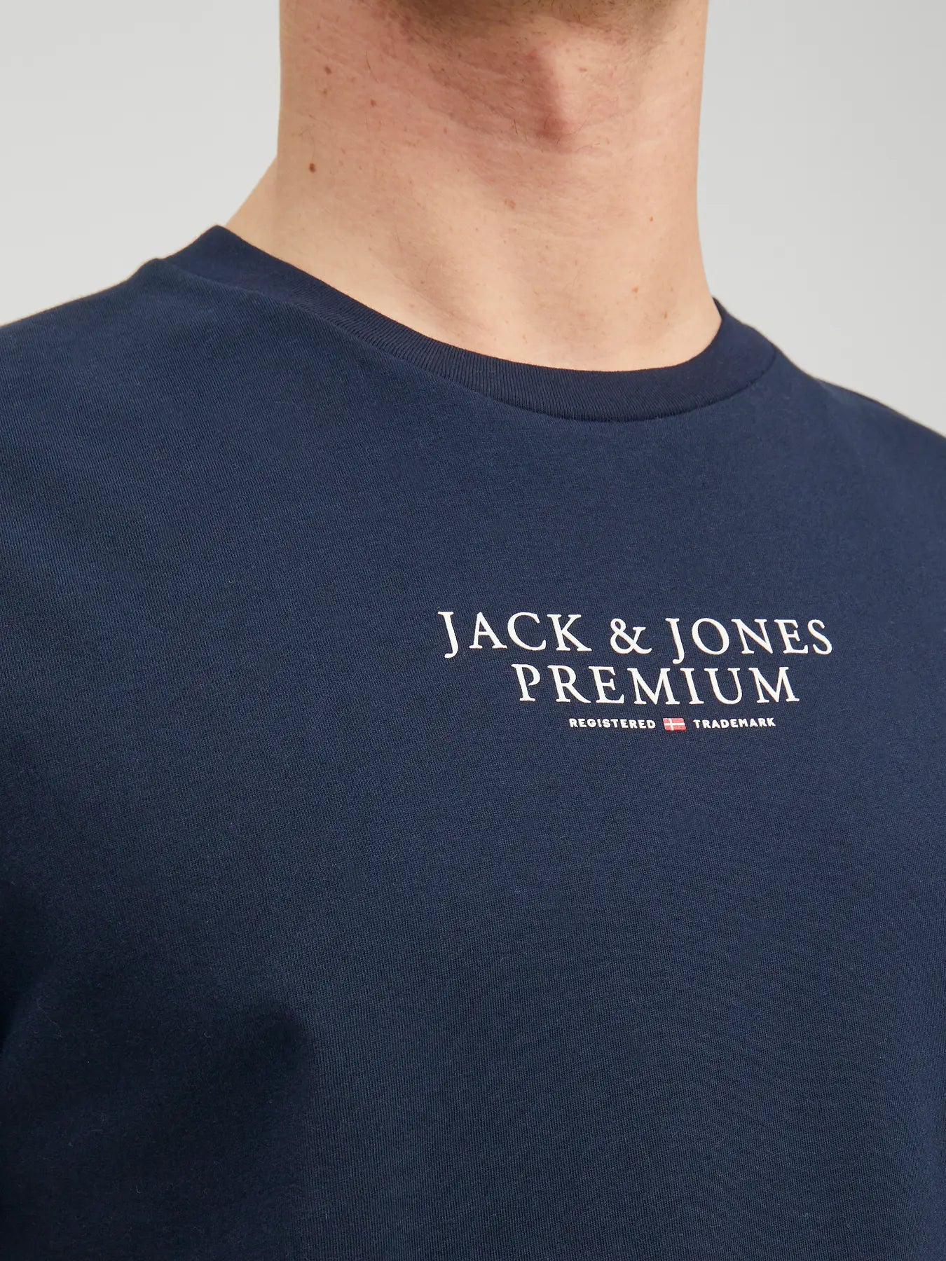 JACK & JONES T-SHIRT ORIGINALS PREMIUM - Col. Blu