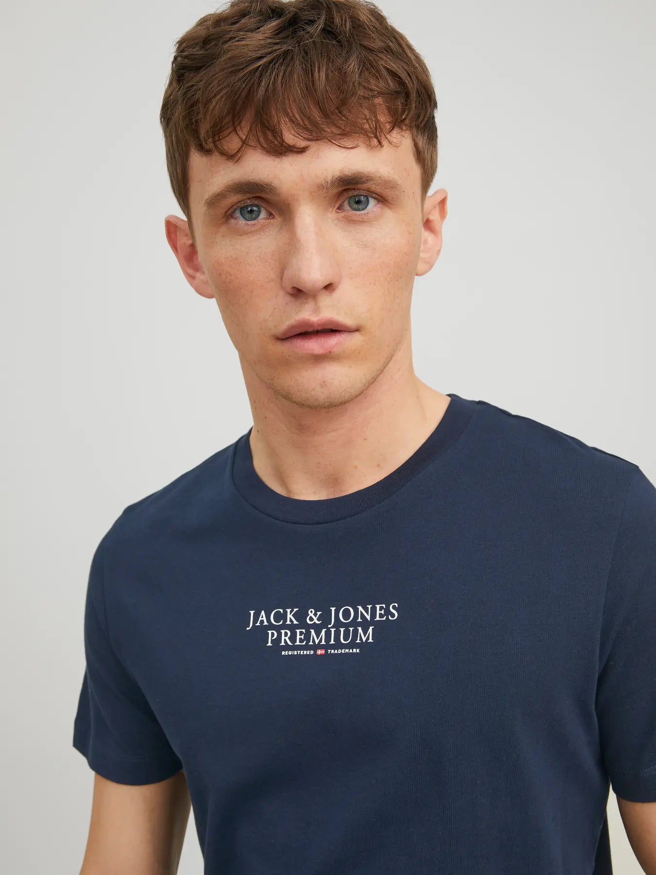 JACK & JONES T-SHIRT ORIGINALS PREMIUM - Col. Blu