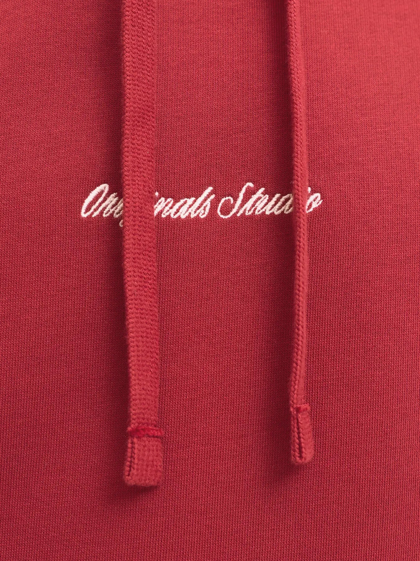 JACK & JONES FELPA CON CAPPUCCIO "JORNORREBRO" - Rosso