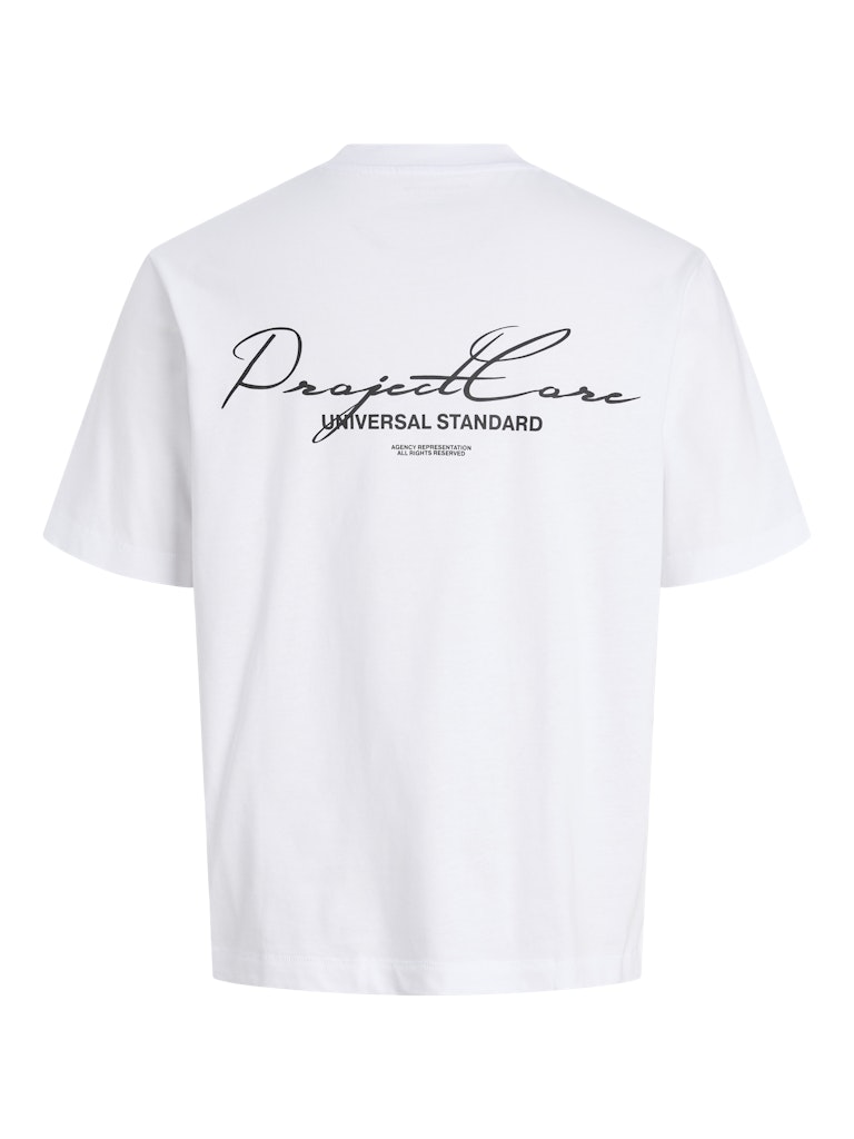 JACK & JONES T-SHIRT CORE DEPT. - Col. bianco