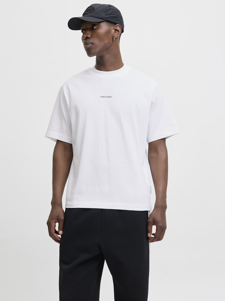JACK & JONES T-SHIRT CORE DEPT. - Col. bianco