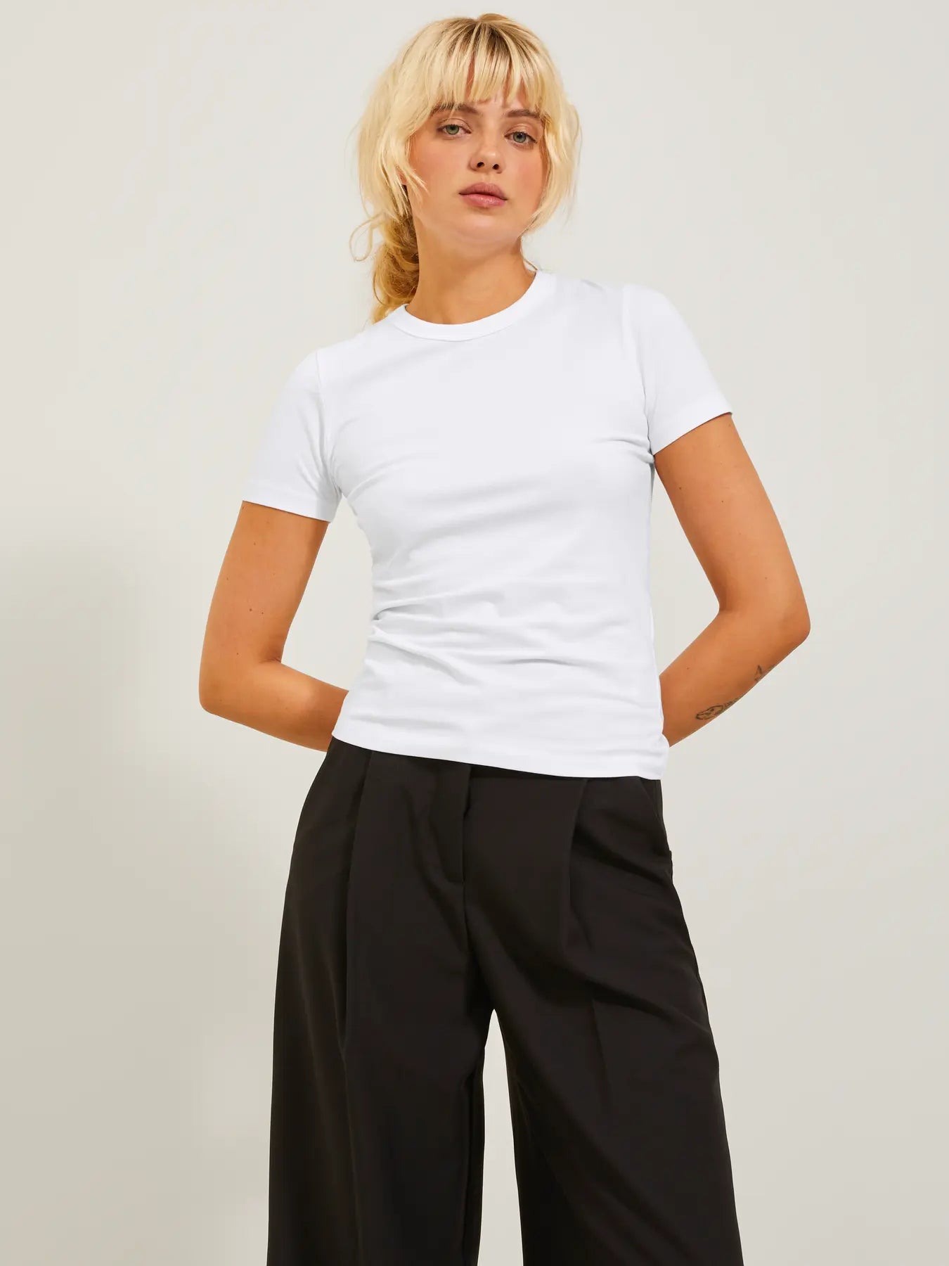 JXGIGI STR SS TEE JRS NOOS - Col. bianco