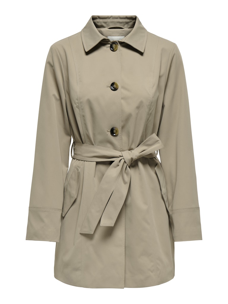 JDY - JDYISADORA Trench primaverile - weathered teak