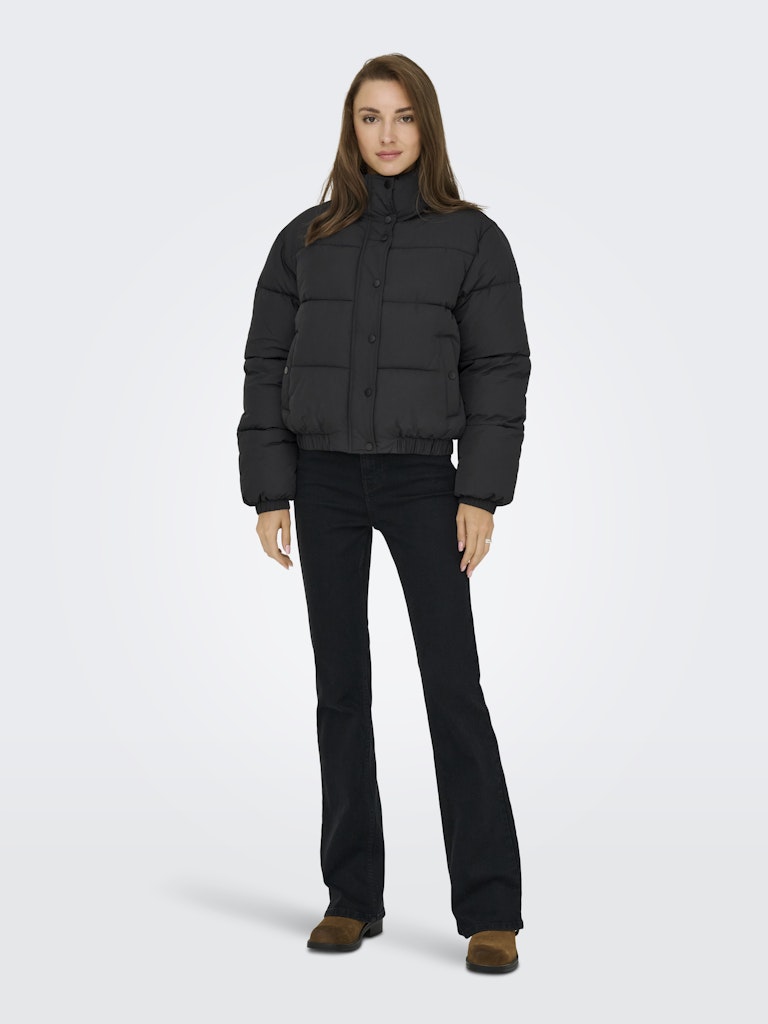 JDY - Giacca invernale JDYMOON LIFE PUFFER - Nero