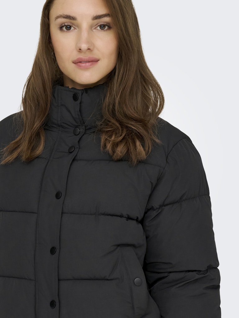 JDY - Giacca invernale JDYMOON LIFE PUFFER - Nero
