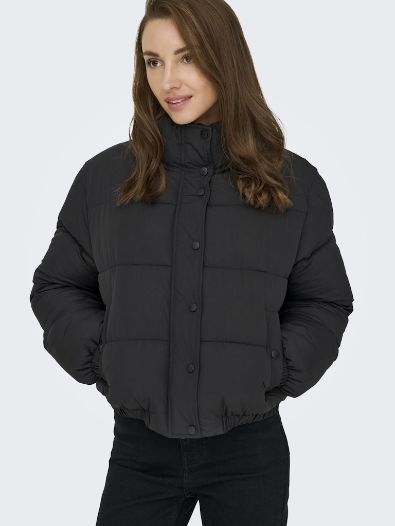 JDY - Giacca invernale JDYMOON LIFE PUFFER - Nero