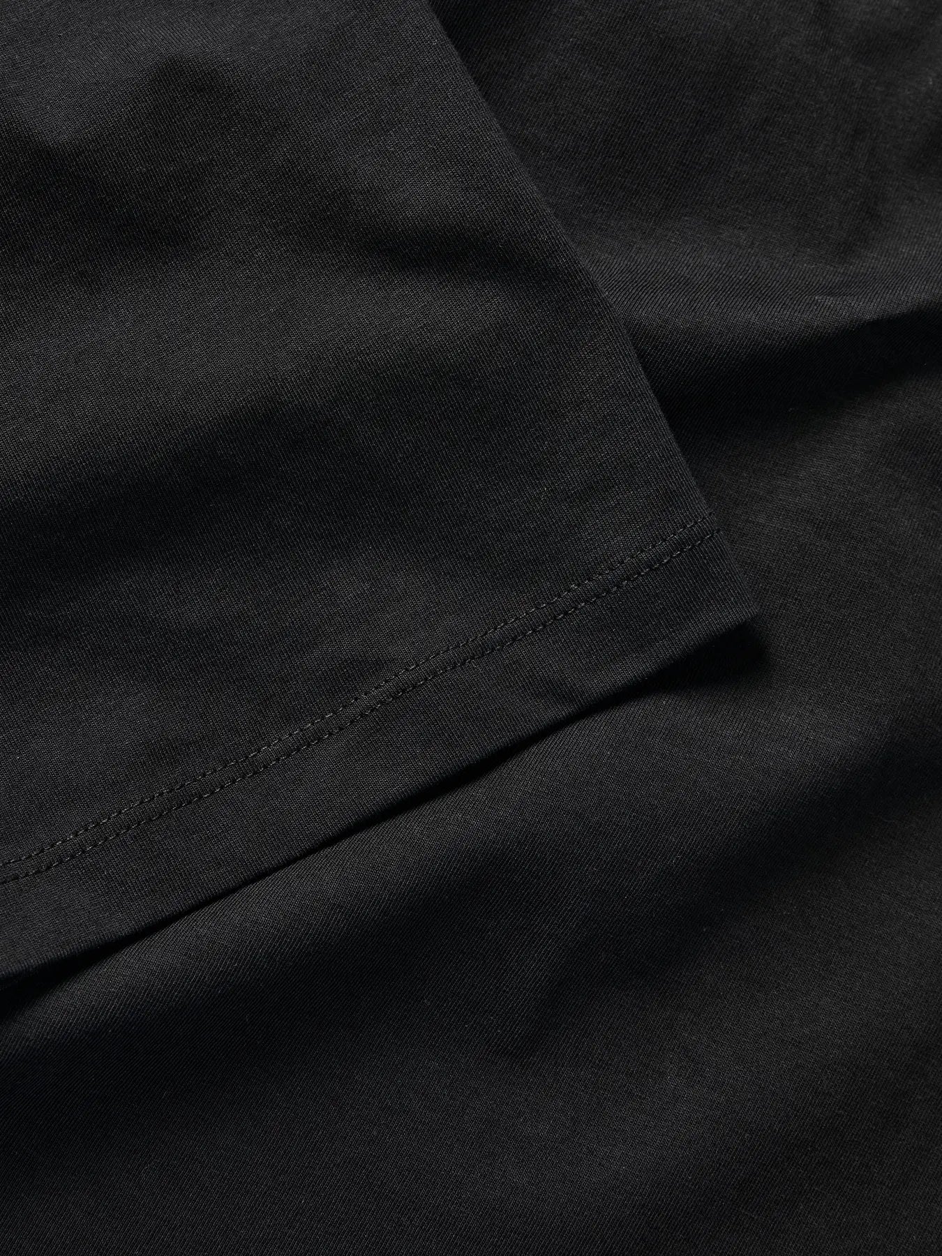 JXANDREA LOOSE SS CROPPED TEE JRS NOOS - Col. nero