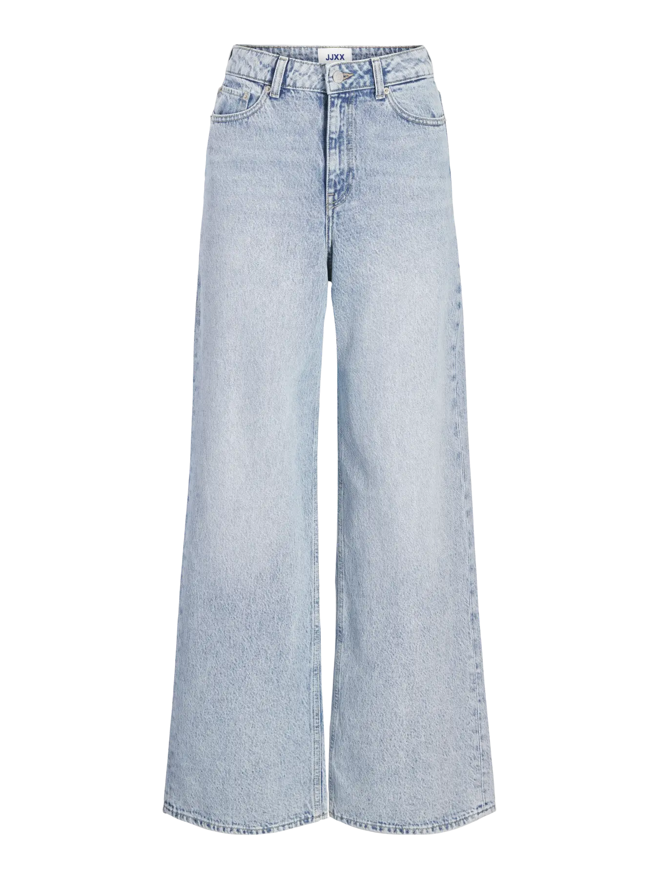 JJXX GESCHNITTEN JXTOKYO - Wide Leg - light blue denim