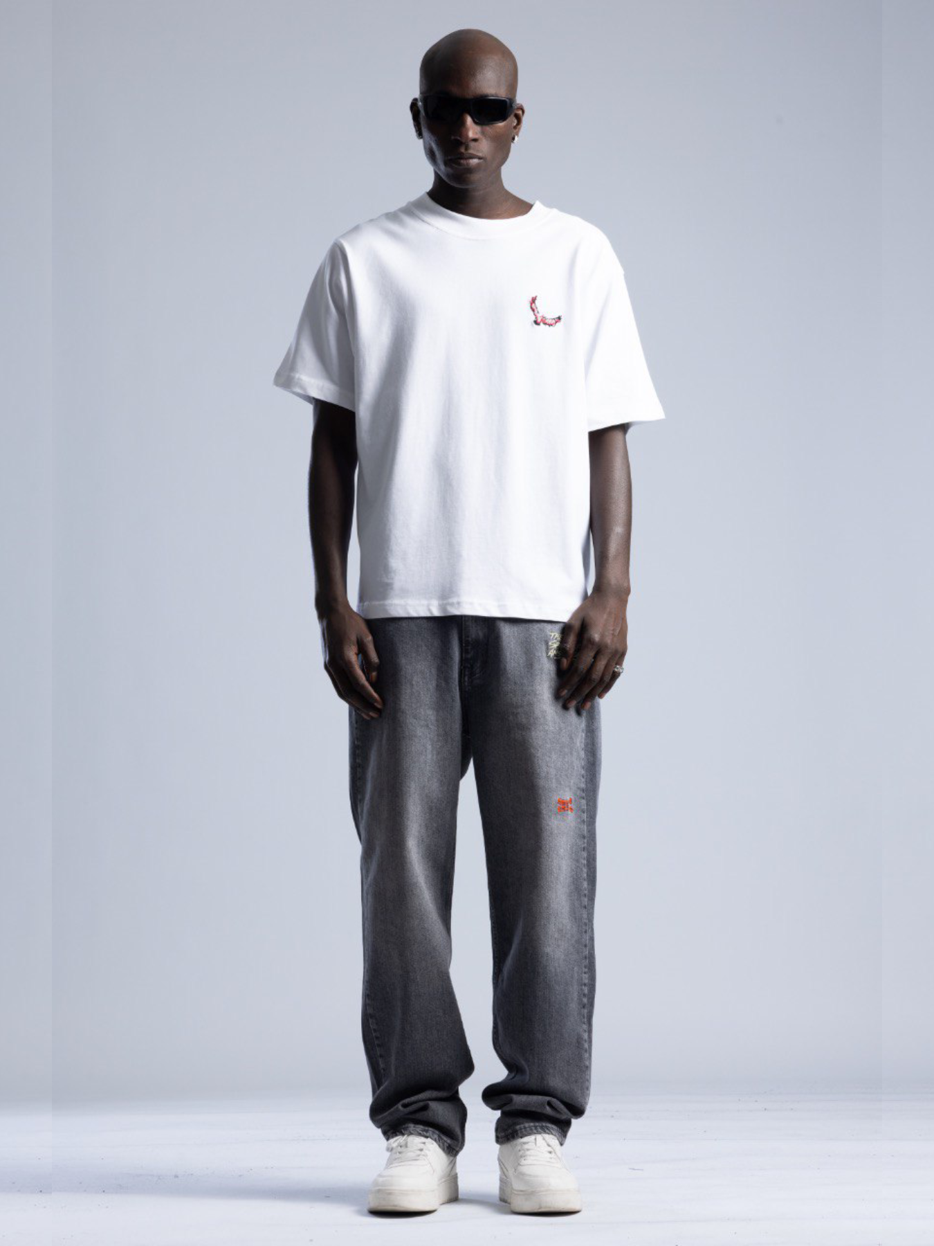 T-SHIRT OVERSIZE FLY - Col. Bianco