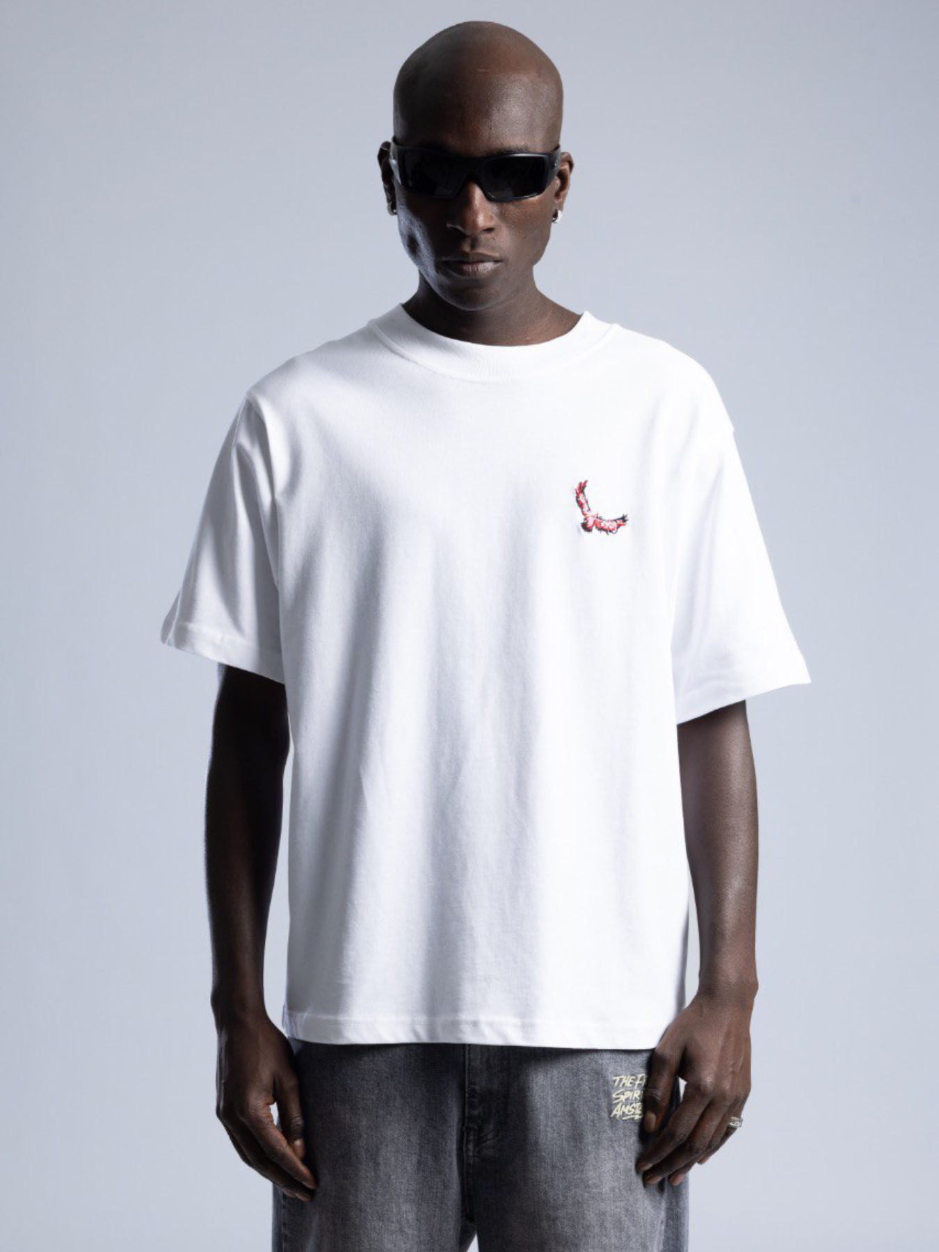 T-SHIRT OVERSIZE FLY - Col. Bianco