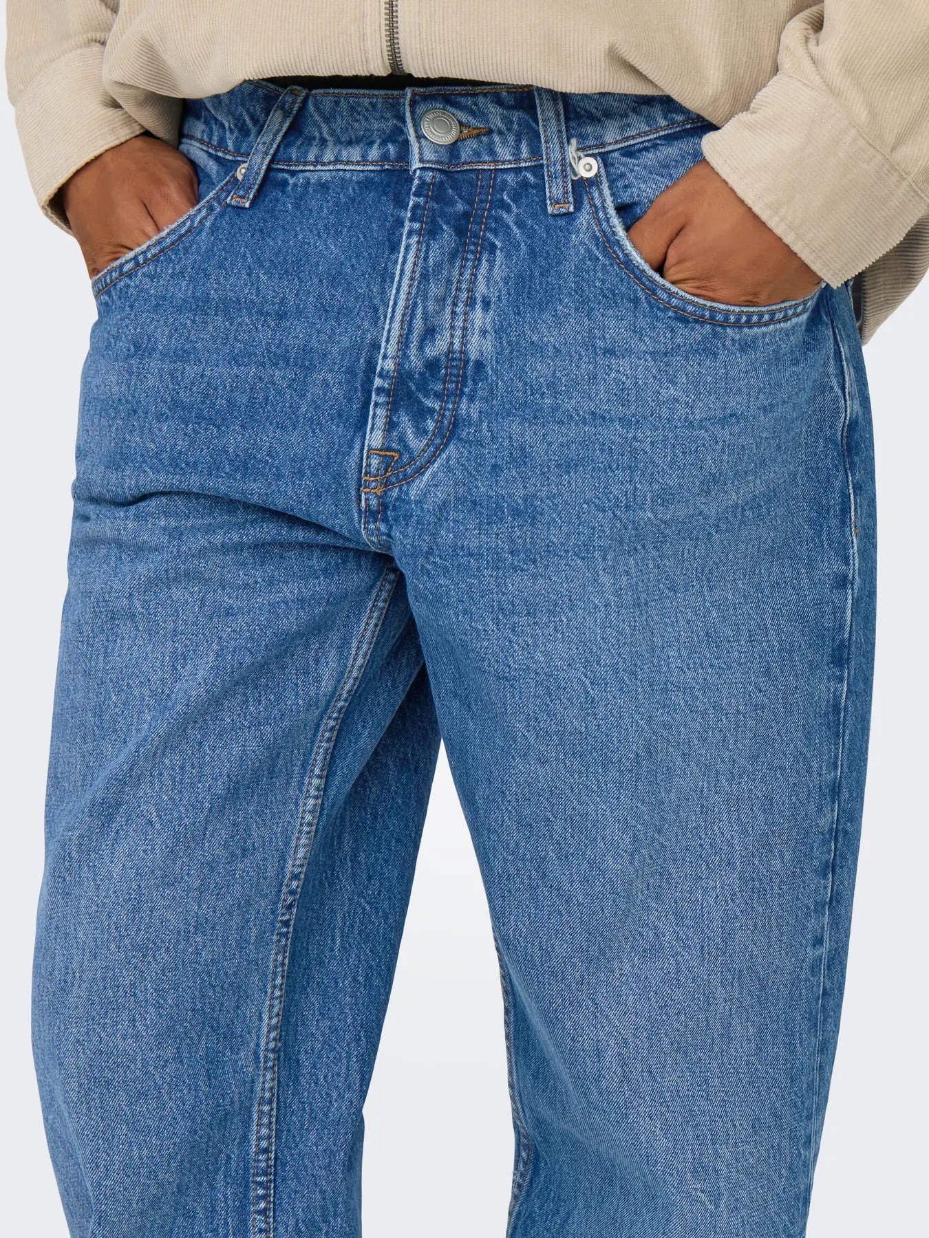 ONLY & SONS STRAIGHT ONSEDGE JEANS - Denim