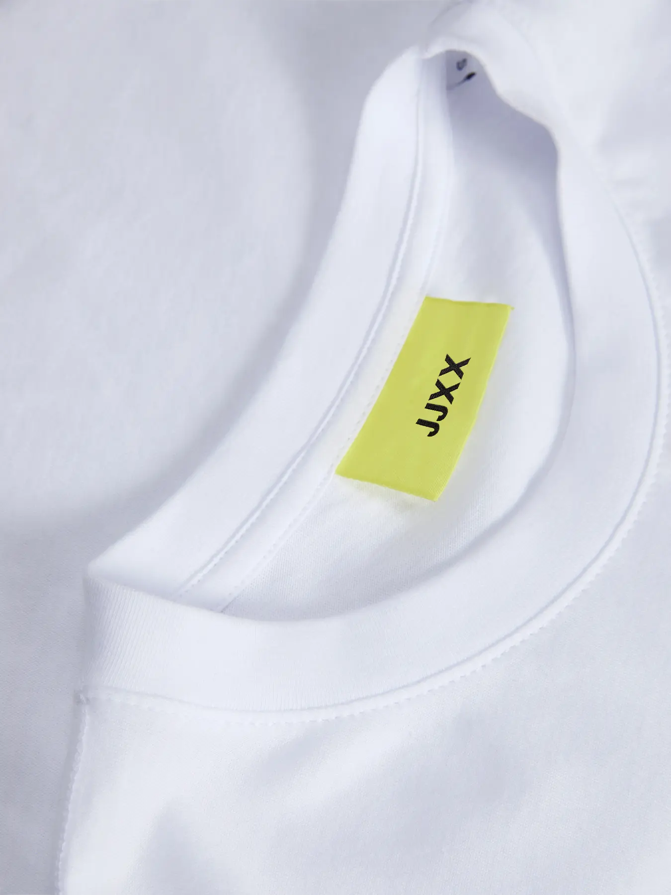 JXANDREA LOOSE LOGO TEE - T-shirt basic - col. bianco