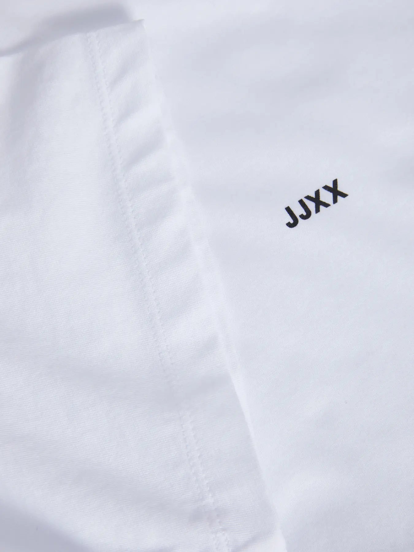 JXANDREA LOOSE LOGO TEE - T-shirt basic - col. bianco