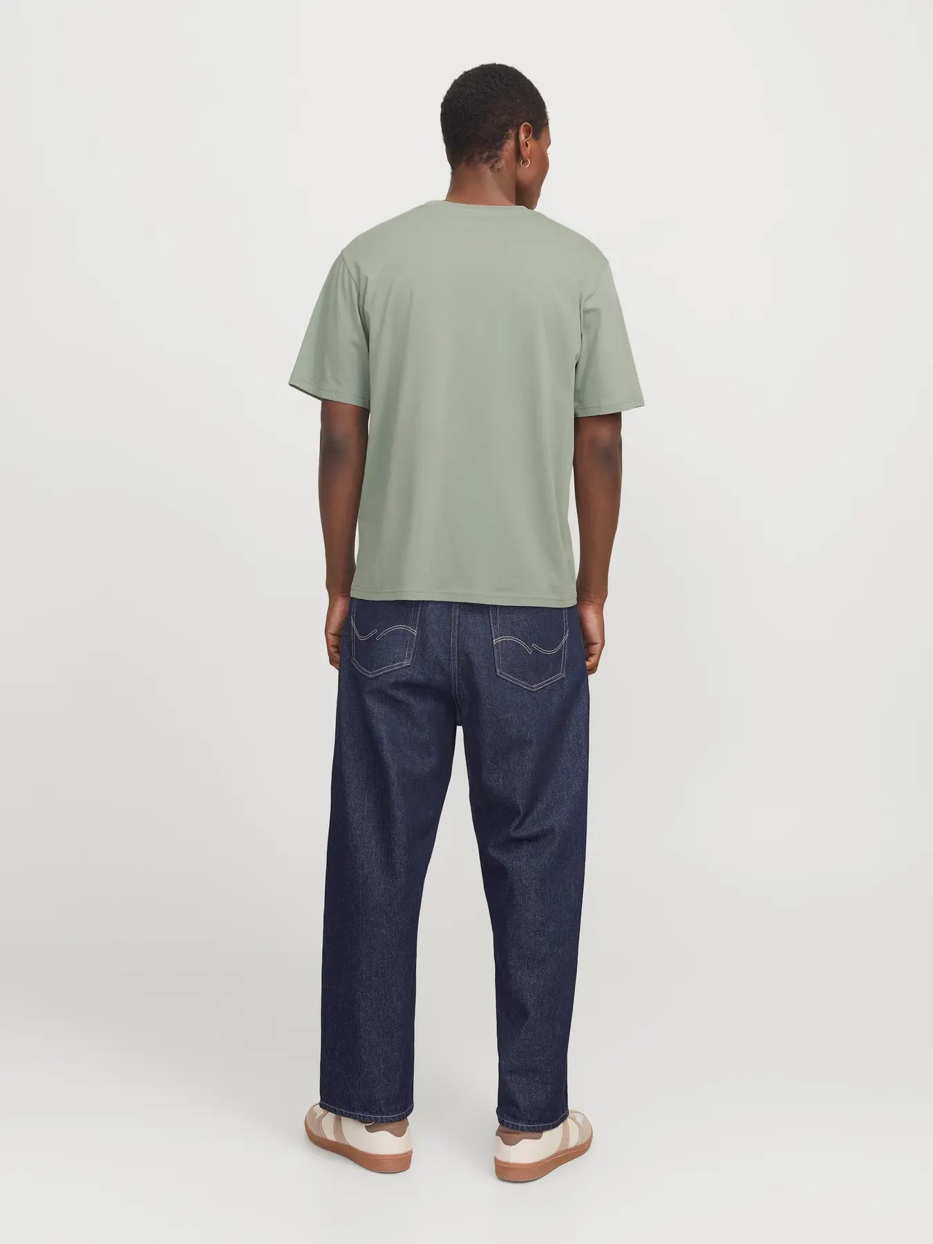 JACK & JONES T-SHIRT JJESTAR - Iceberg Green