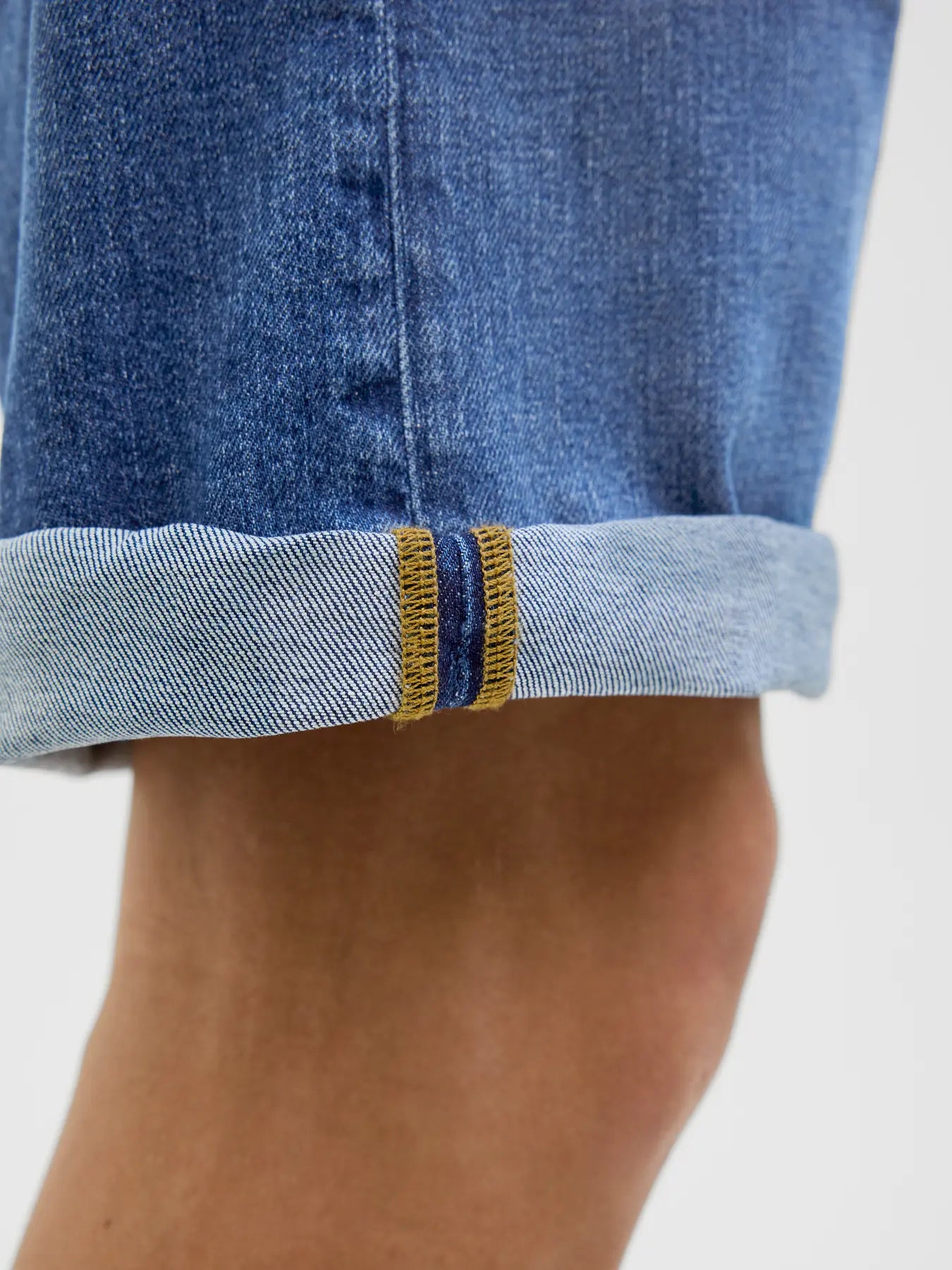 JACK & JONES SHORTS IN JEANS SENZA STRAPPI - Col. Blu denim