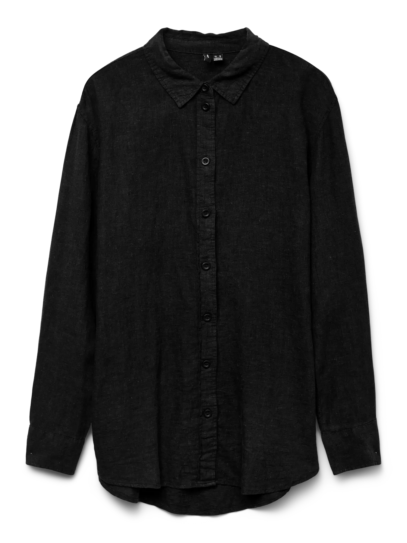 VERO MODA Camicia in lino da donna 'VMLINN' - col. Nero