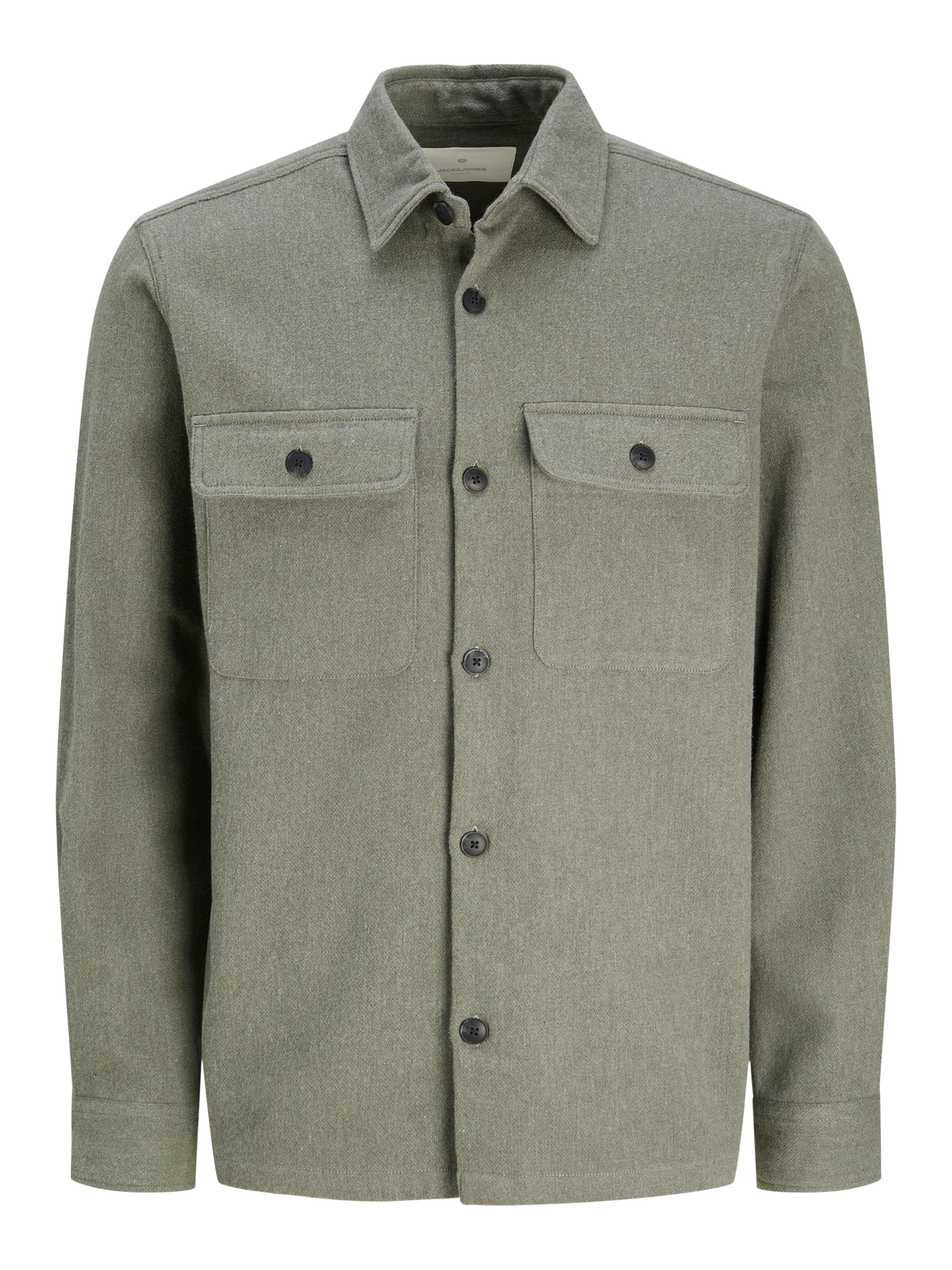 JACK & JONES GIACCA CAMICIA PREMIUM - Col. Verde Acqua