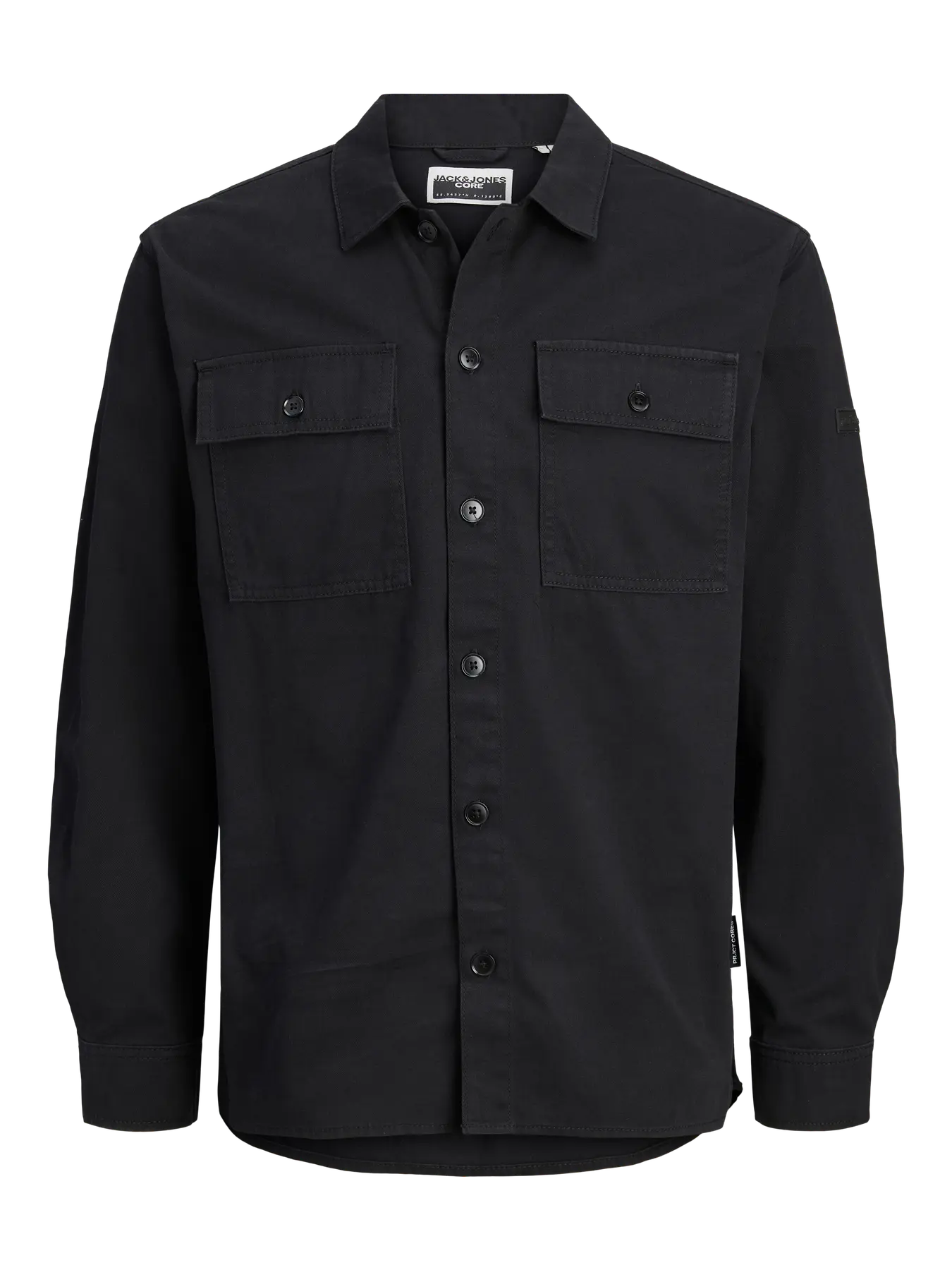 JACK & JONES CAMICIA GIACCA OVERSHIRT - Col. nero