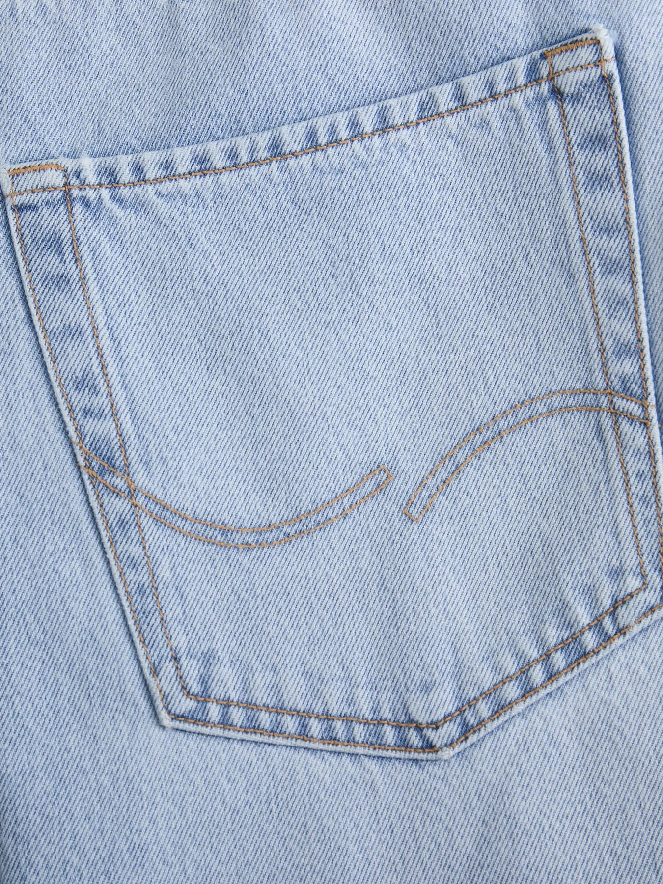 JACK & JONES BAGGY JEANS - Light Denim