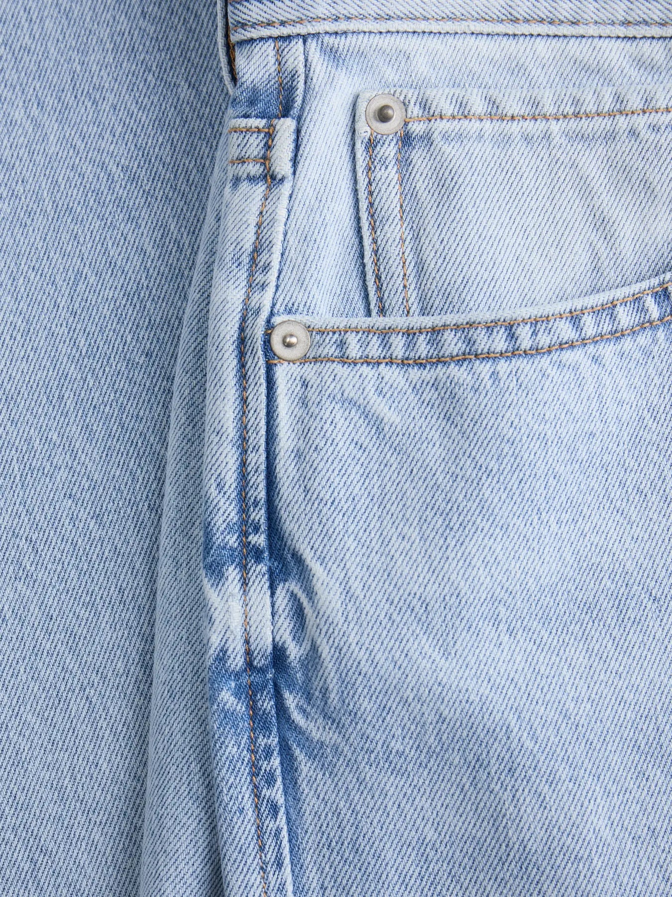 JACK & JONES BAGGY JEANS - Light Denim