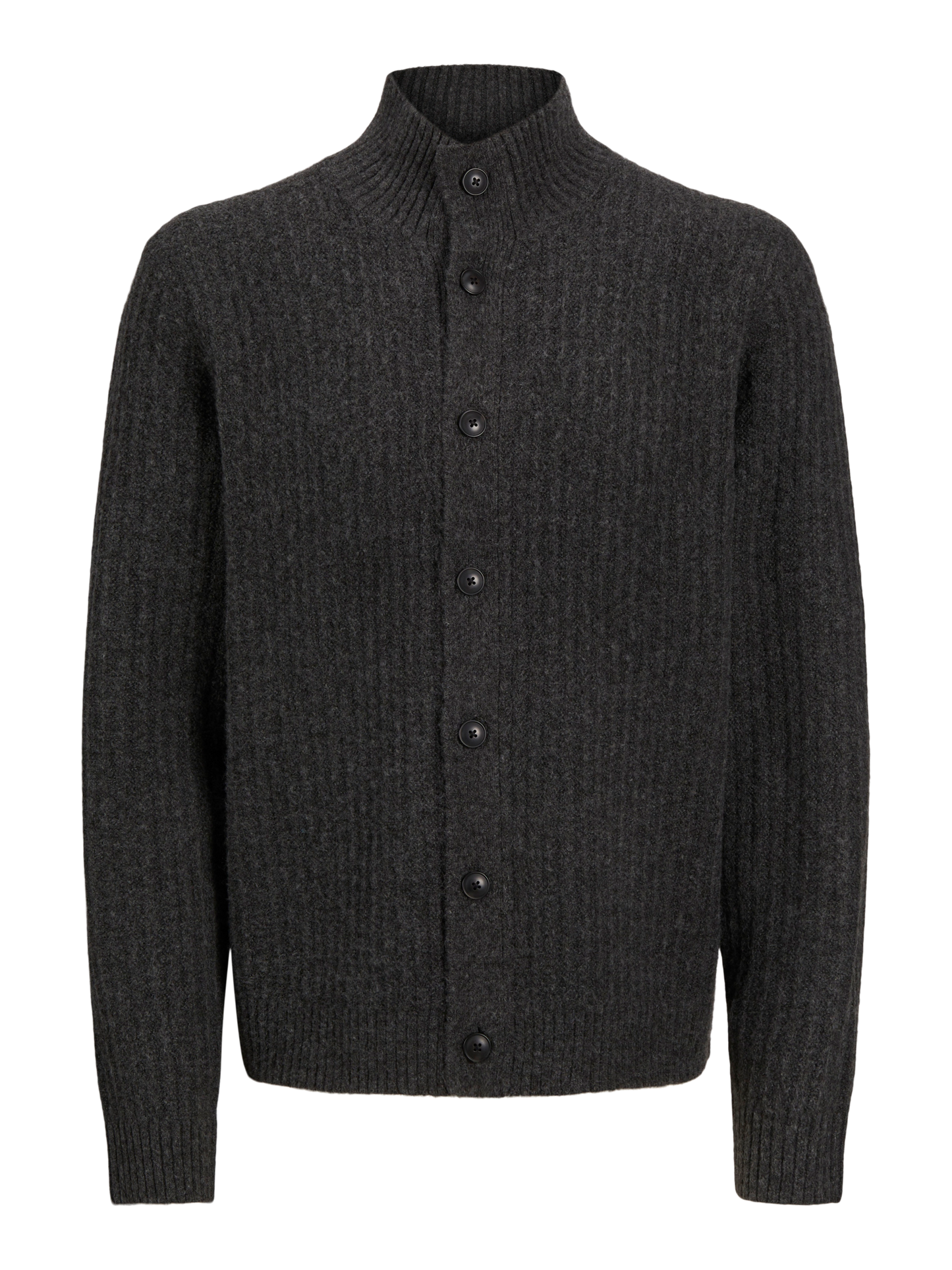 JACK & JONES PREMIUM CARDIGAN CON BOTTONI - Col. Grigio scuro