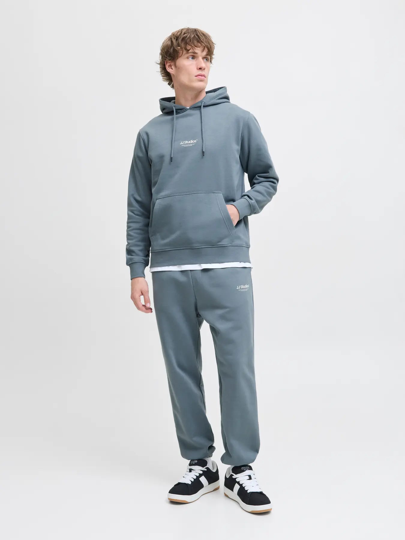 JACK & JONES FELPA CON CAPPUCCIO "JJESOHO" - Stormy weather