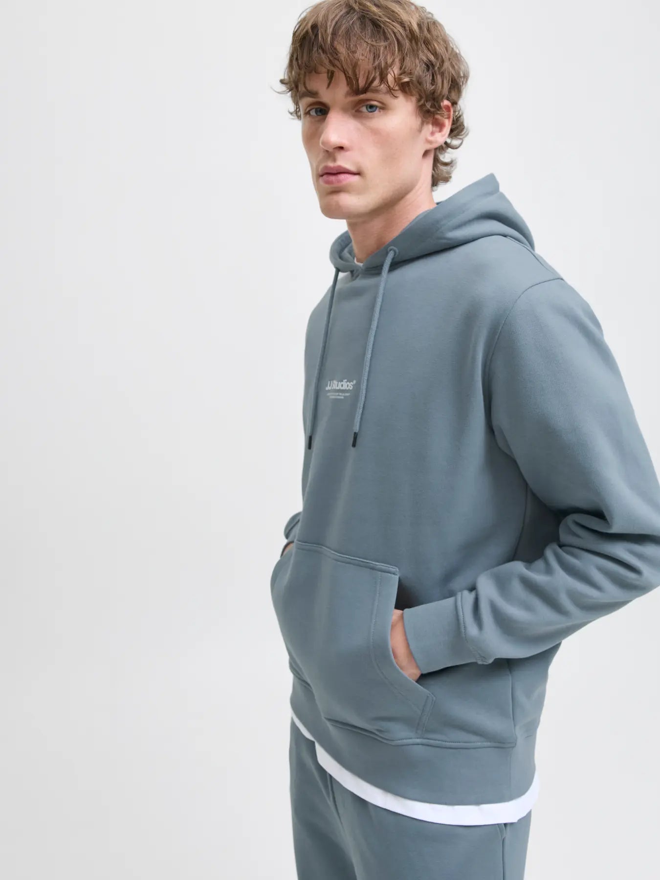 JACK & JONES FELPA CON CAPPUCCIO "JJESOHO" - Stormy weather