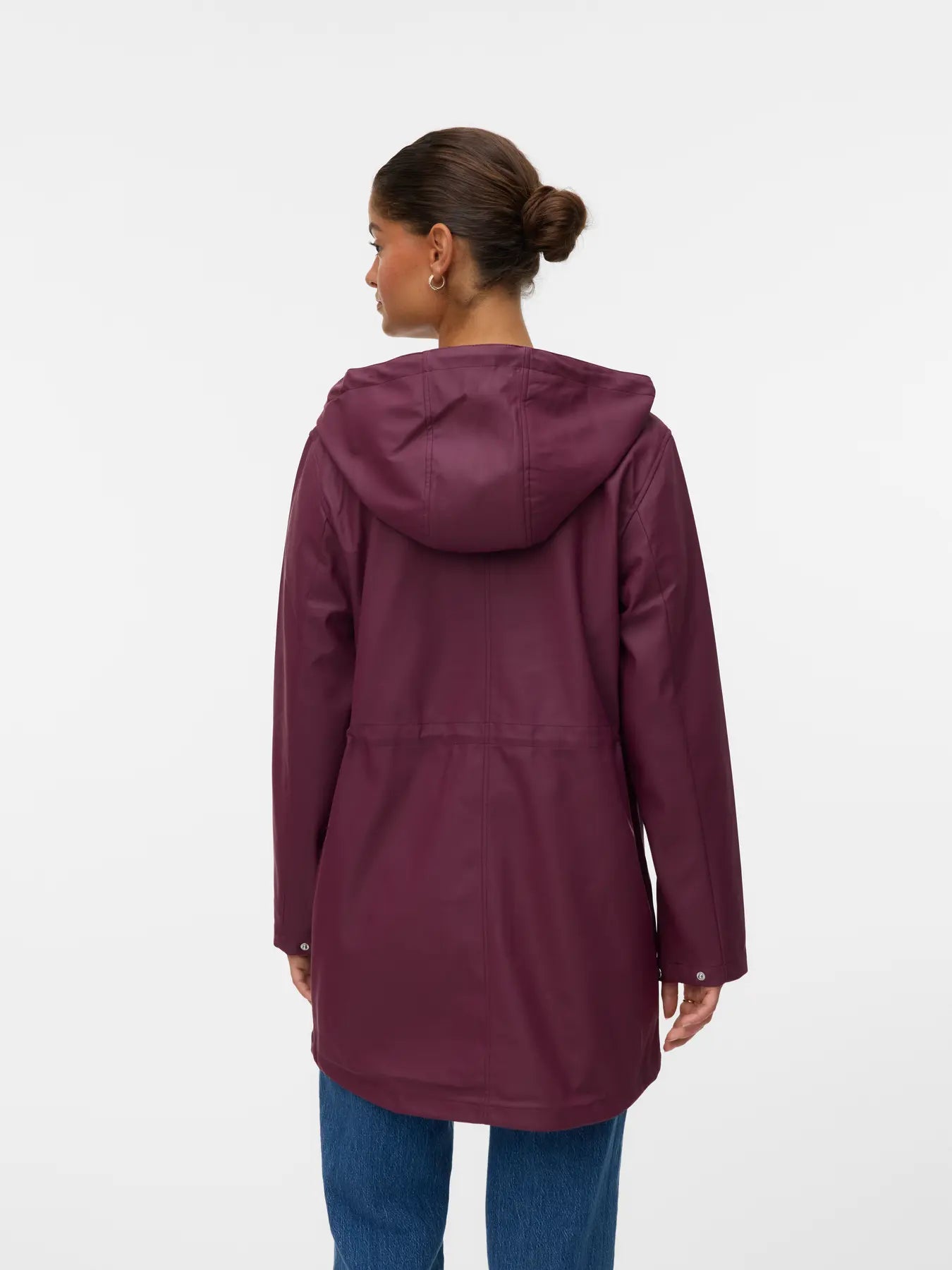 Vero Moda - Parka Impermeabile - Col. bordeaux