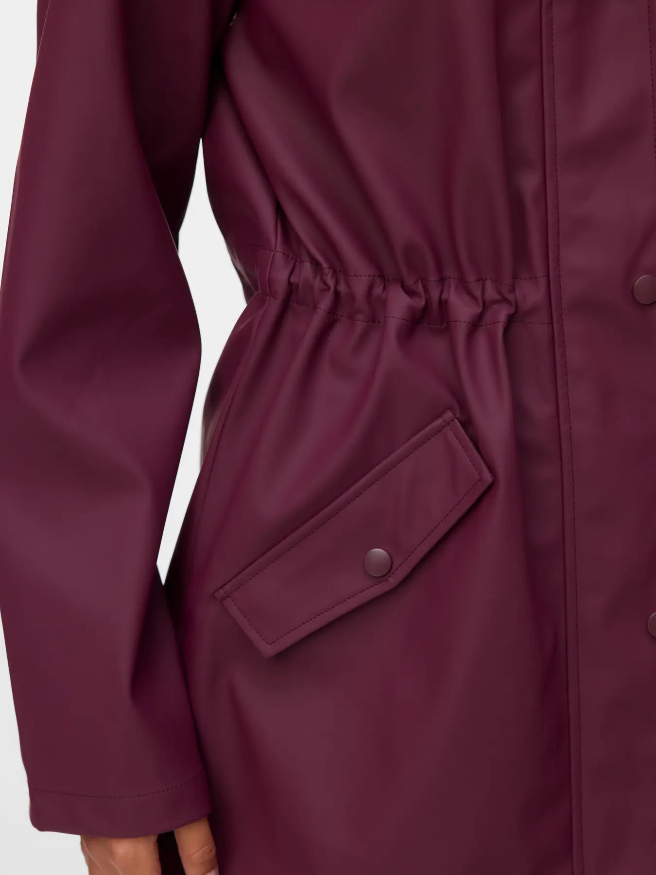Vero Moda - Parka Impermeabile - Col. bordeaux